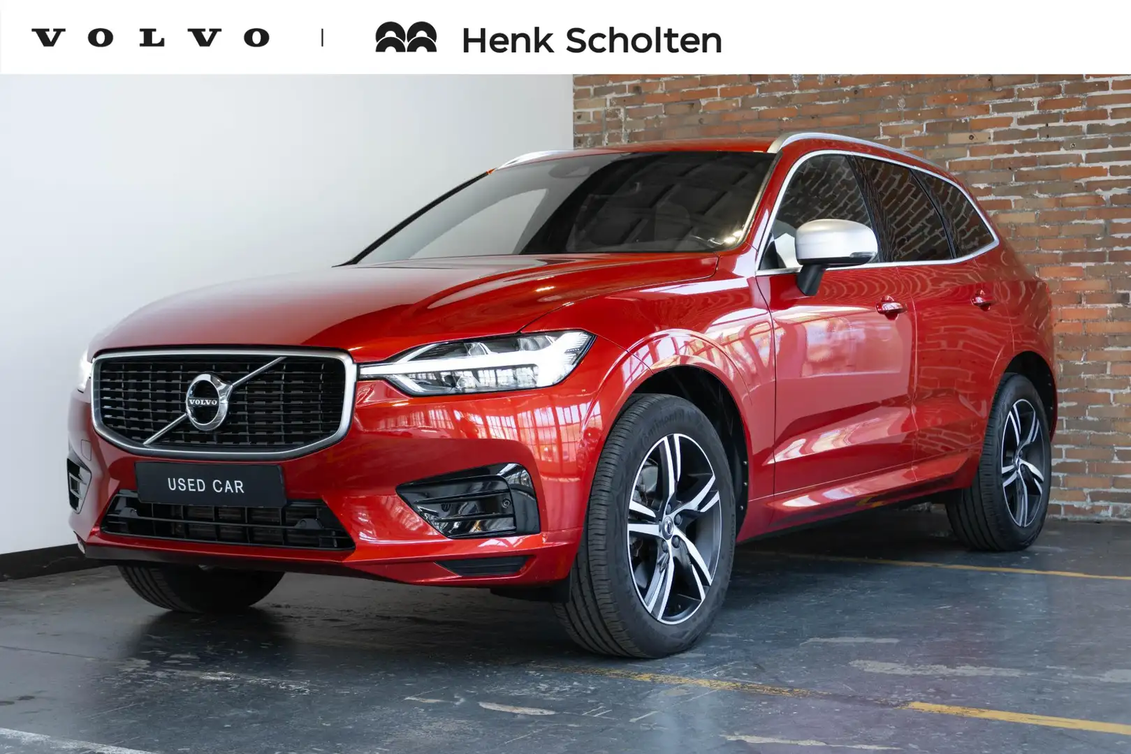 Volvo XC60 T5 Automaat AWD R-Design | Full map navigatie | Cr Oranje - 1