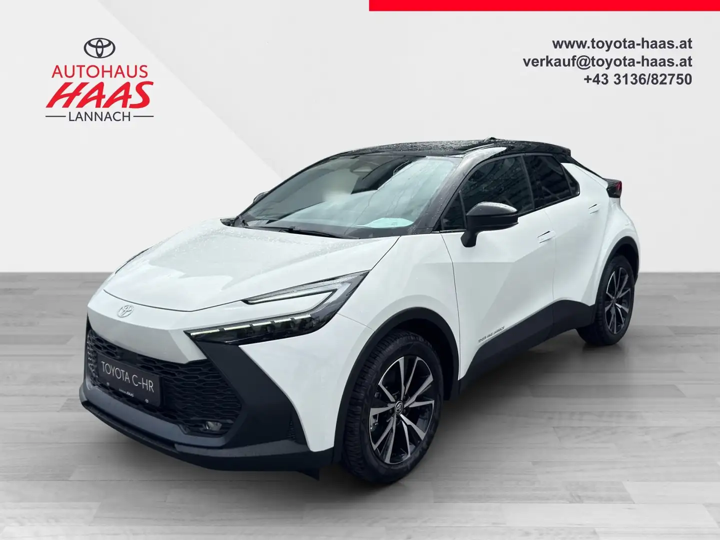 Toyota C-HR 2,0 Plug-In Hybrid E-CVT Active Drive Blanco - 1