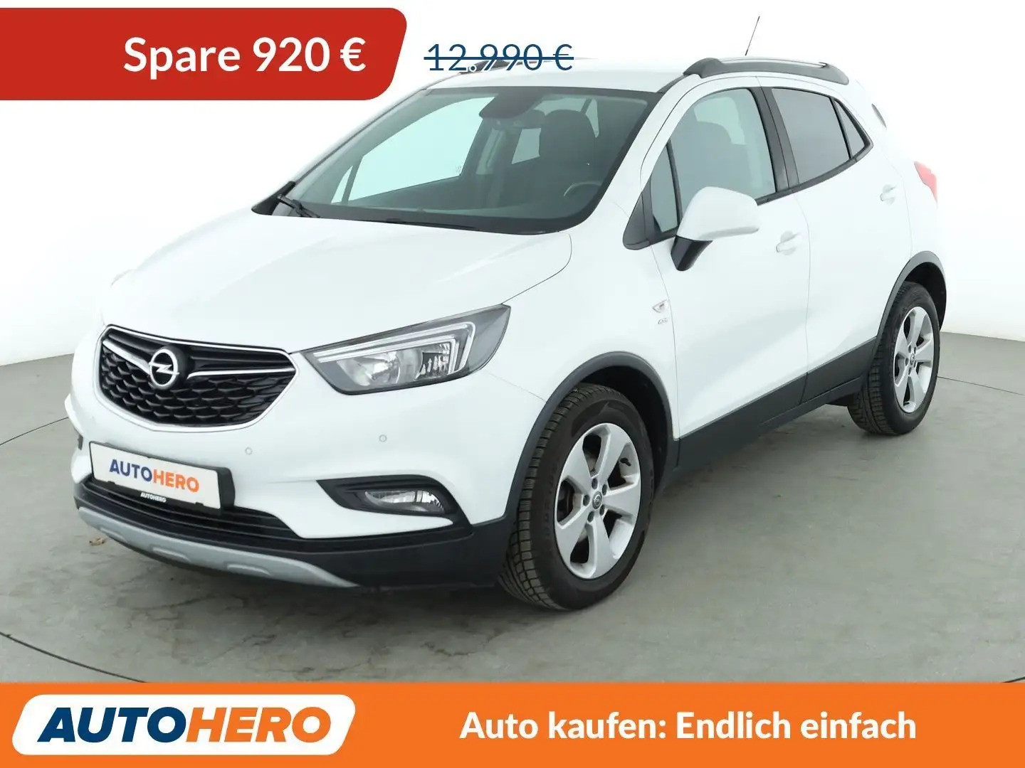 Opel Mokka X 1.4 Turbo Active Start/Stop*TEMPO*CAM*PDC* Weiß - 1