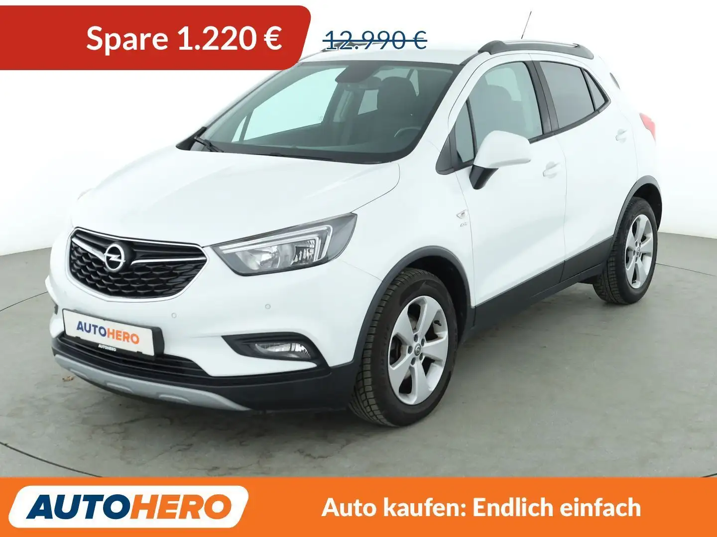 Opel Mokka X 1.4 Turbo Active Start/Stop*TEMPO*CAM*PDC* Weiß - 1
