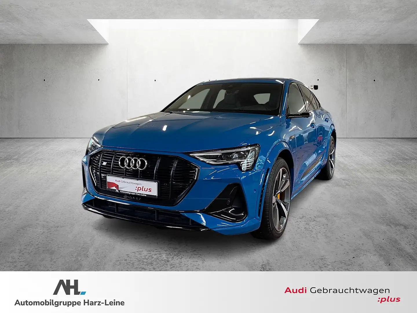 Audi e-tron Sportback S quattro Matrix Navi ACC Pano Luft HuD Blau - 1