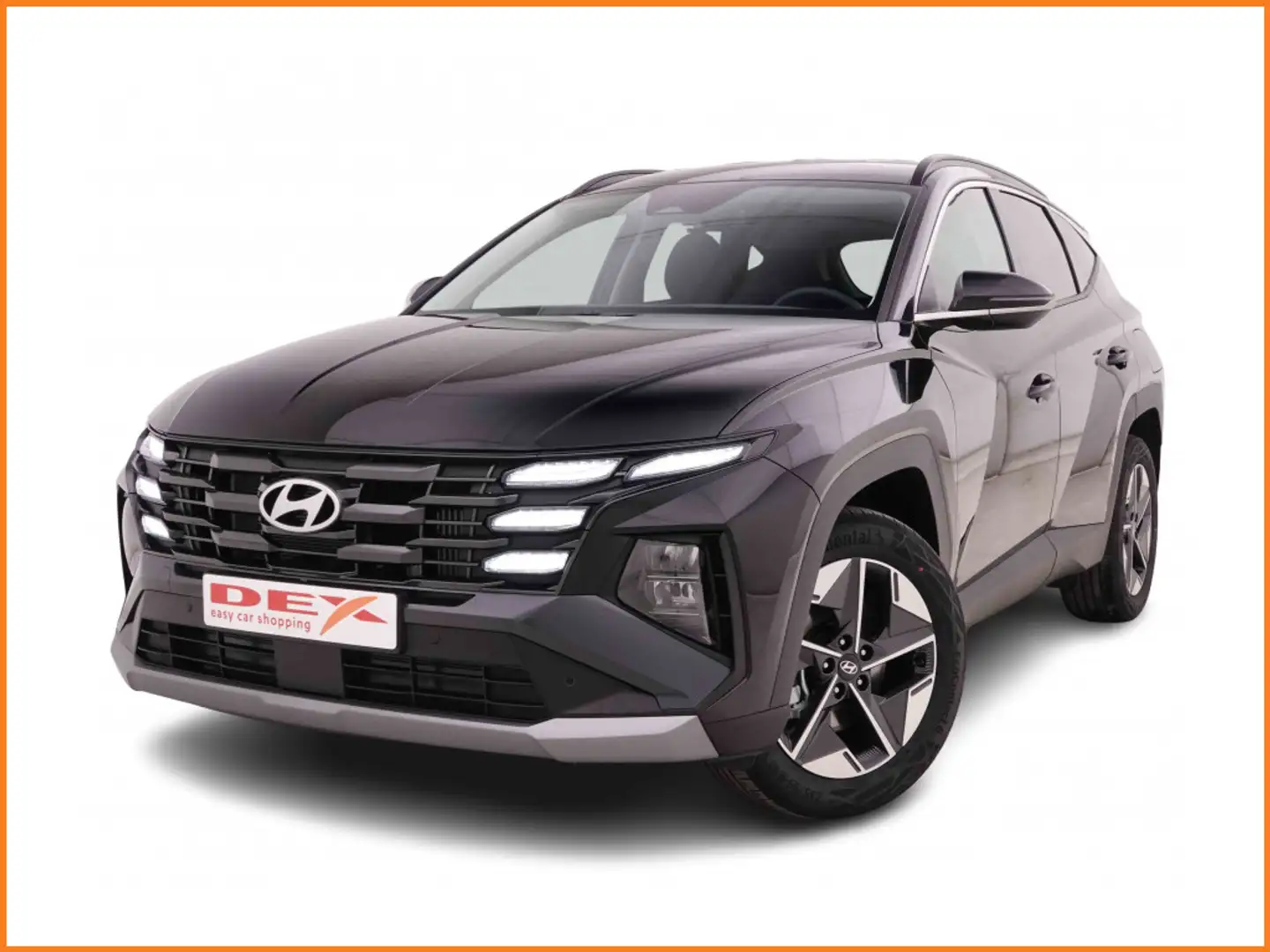 Hyundai TUCSON 1.6 T-GDi Hybrid 160 DCT Feel Plus + GPS + LED + A Noir - 1