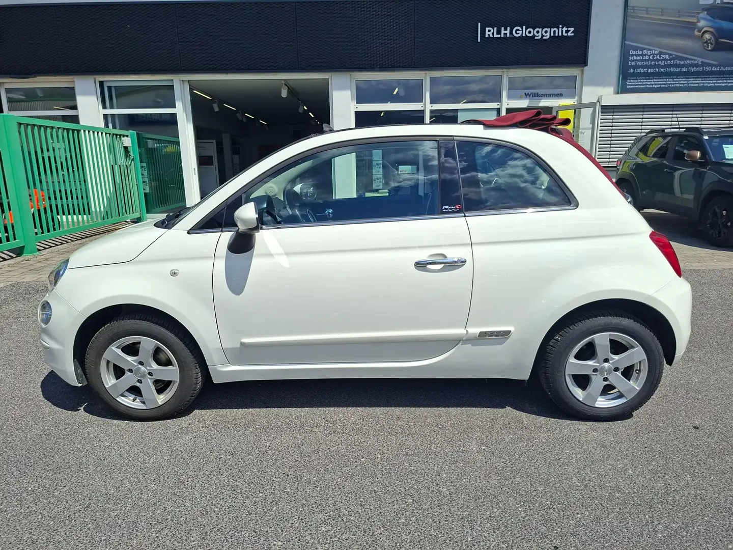 Fiat 500 Lounge Weiß - 2