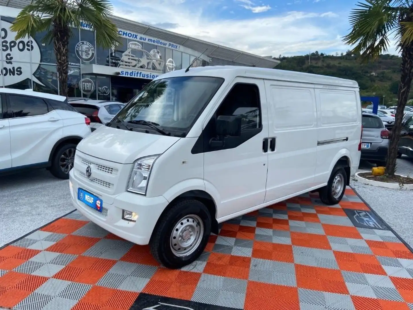 DFSK VAN 2 Places Caméra 2 Portes Lat. Clim. Bluetooth  Blanc - 1