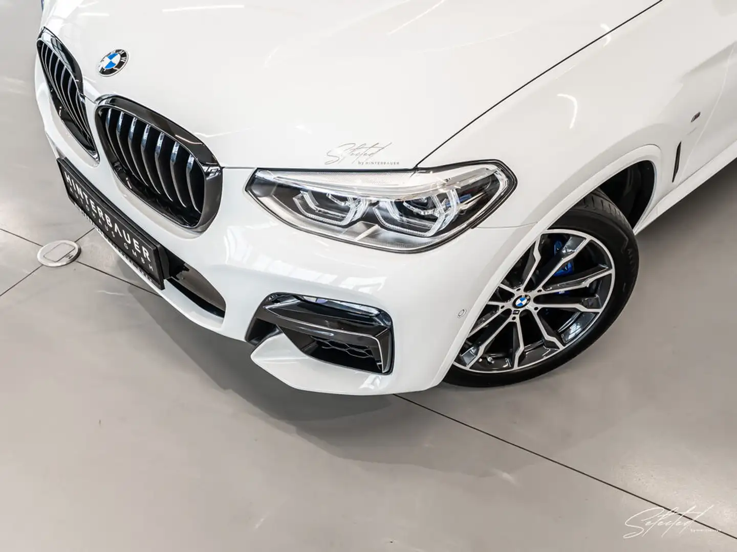 BMW X3 M 40i xDrive M-SPORT*AHK*LED*HEAD-UP*1-BESITZ* Weiß - 2