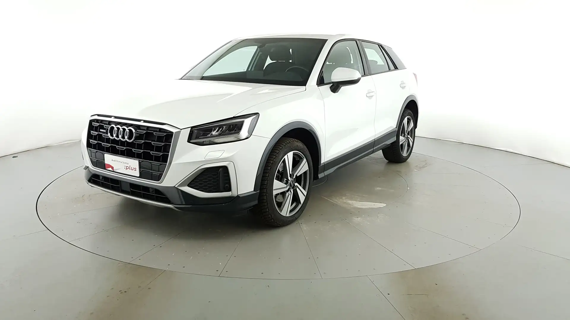 Audi Q2 35 2.0 tdi Admired Advanced quattro s-tronic Blanc - 1