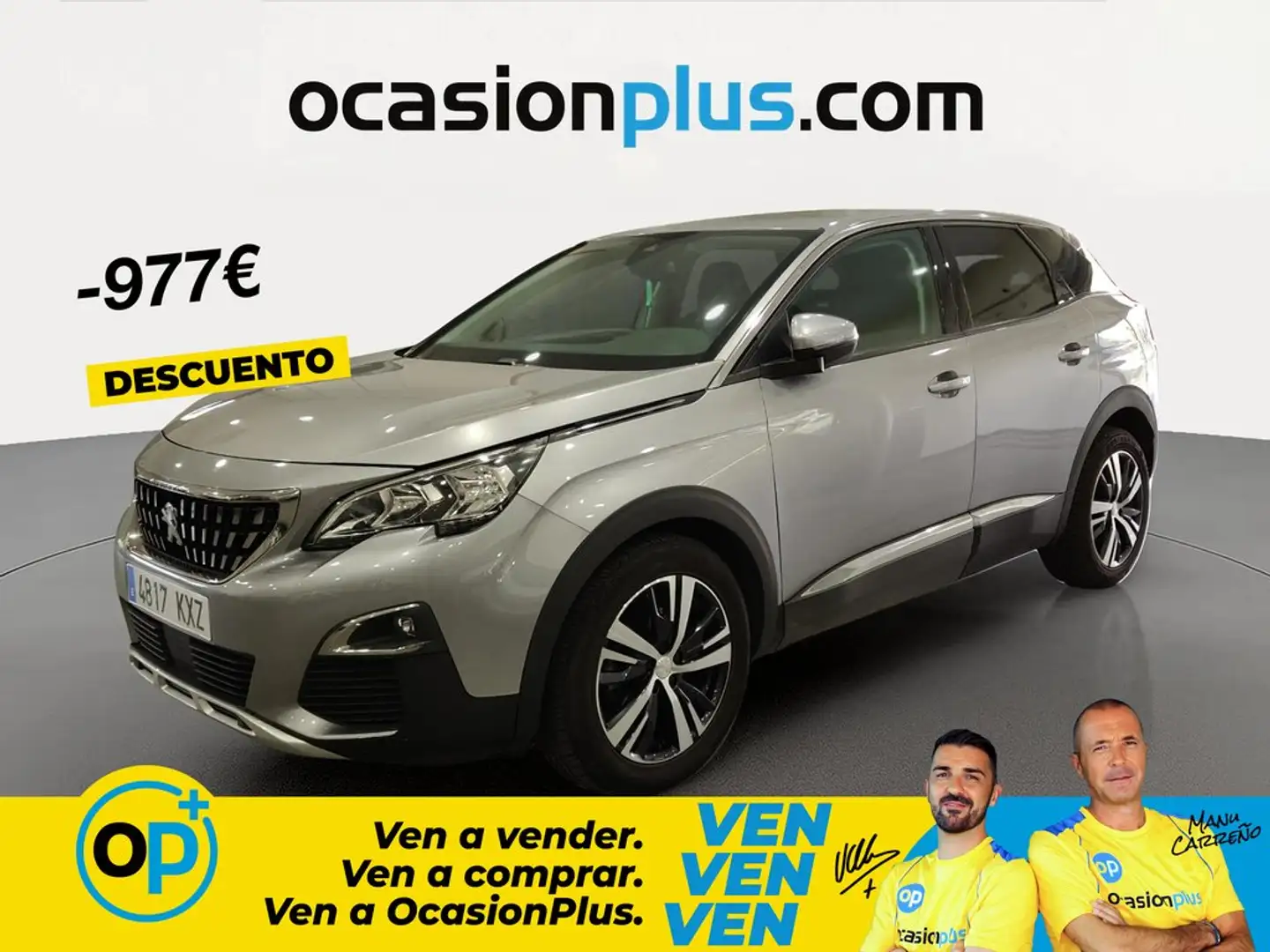 Peugeot 3008 1.2 S&S PureTech Allure 130 Gris - 1