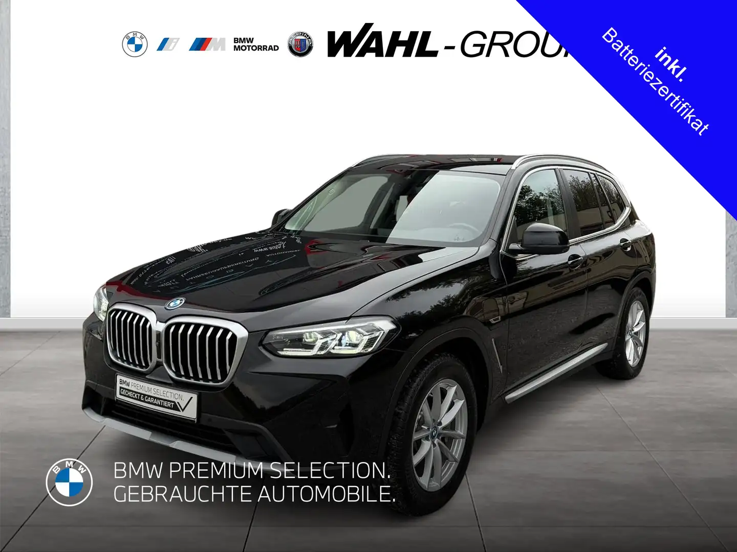 BMW X3 xDrive30e Sport 94%Akku Adapt LED HiFi Navi SHZ Negro - 1