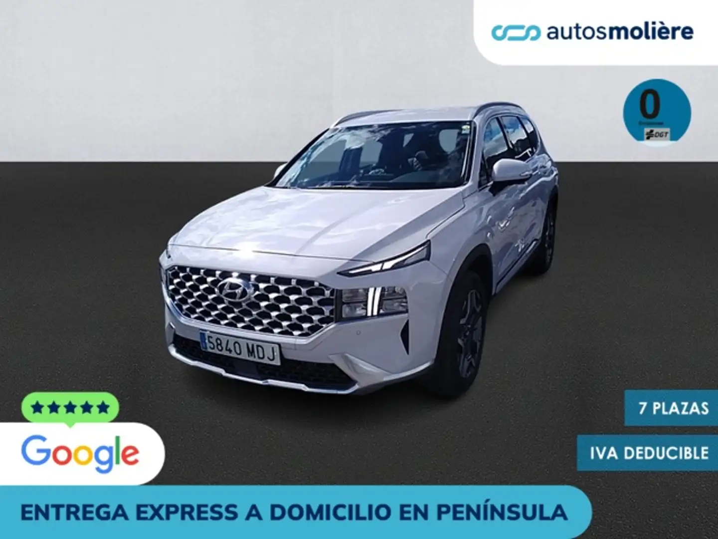 Hyundai SANTA FE 1.6TGDI PHEV Maxx 7pl 4WD 6AT Blanco - 1