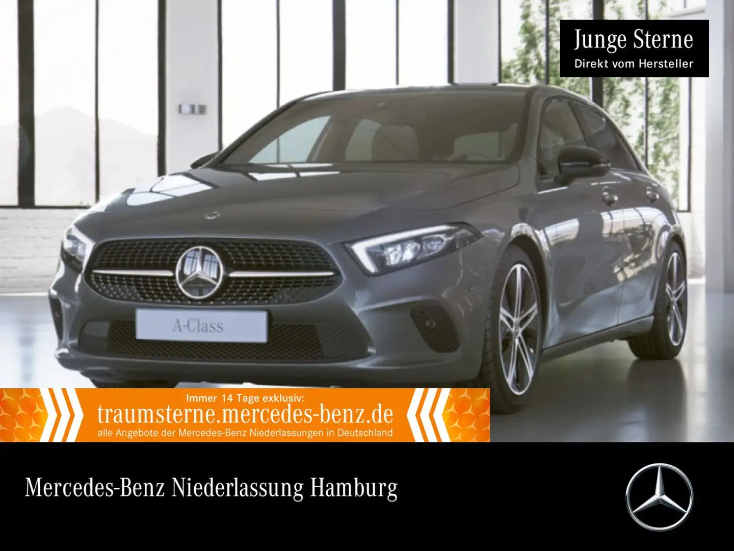 Mercedes-Benz A 250 e PROGRESSIVE+NIGHT+LED+8G Grau - 1