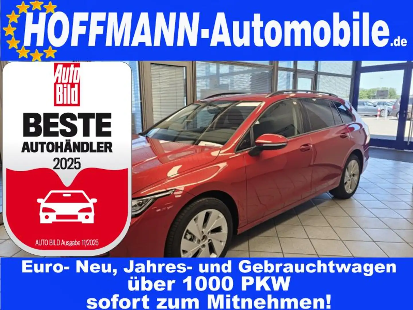 Volkswagen Golf Variant Life Facelift,AHK ankl.,Climatronic Roşu - 1