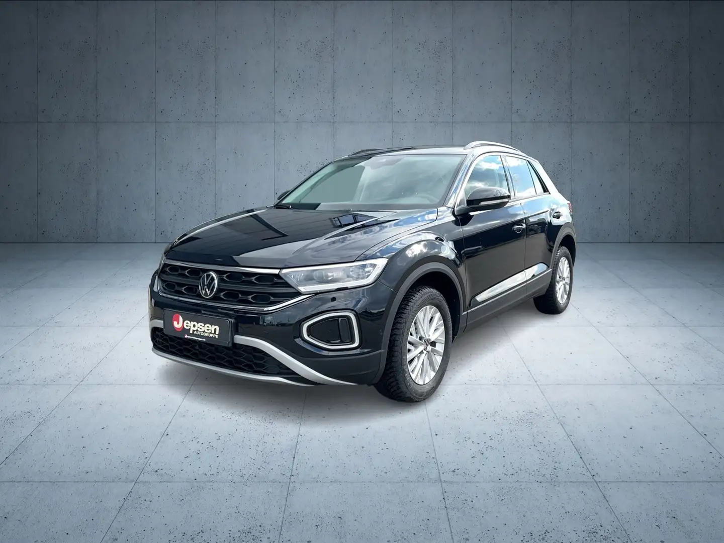 Volkswagen T-Roc 1.0 TSI Life /NAVI /GANZJAHRESREIFEN Schwarz - 2