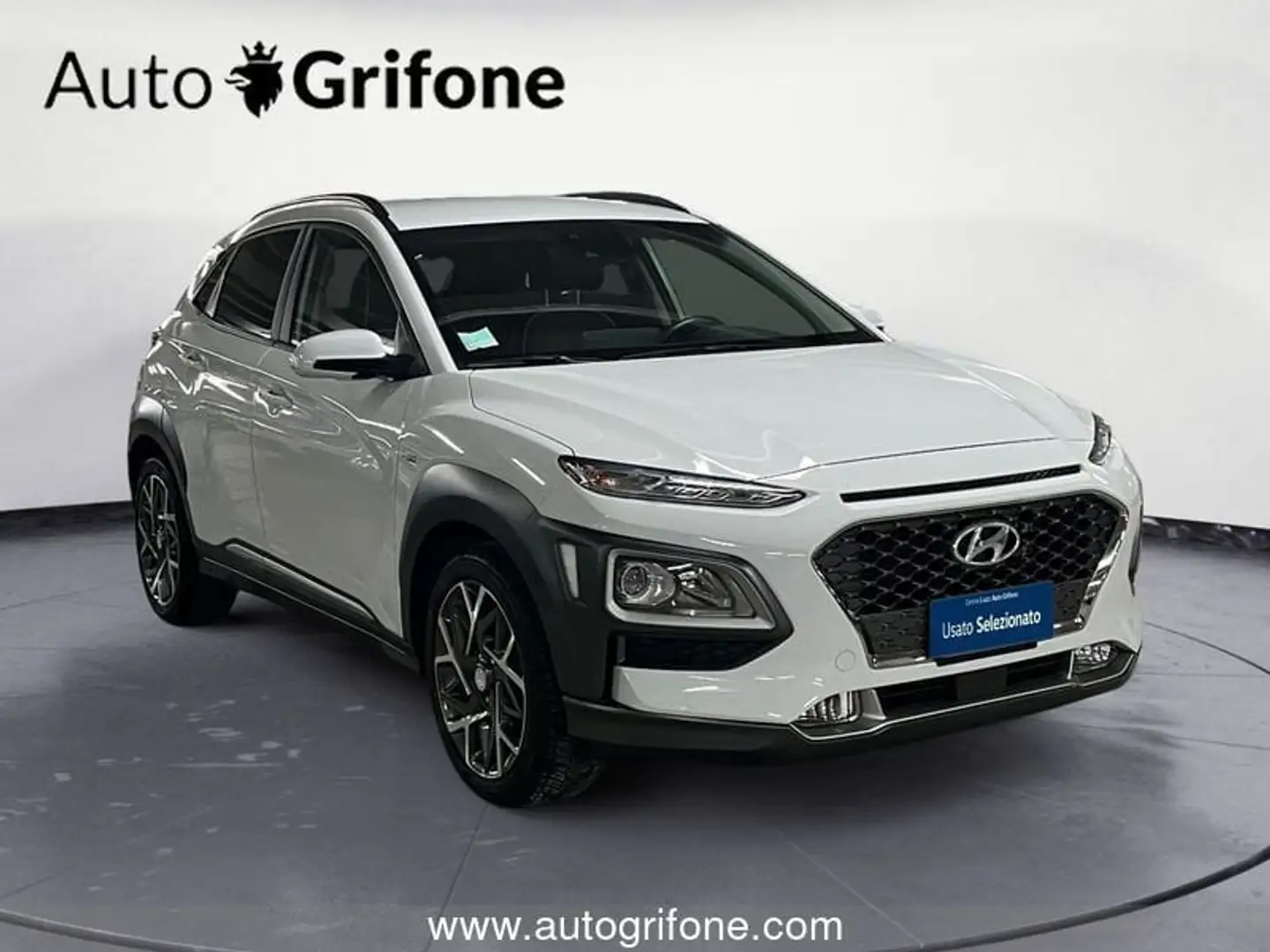 Hyundai KONA 1.6 hev Xtech 2wd dct Bianco - 2