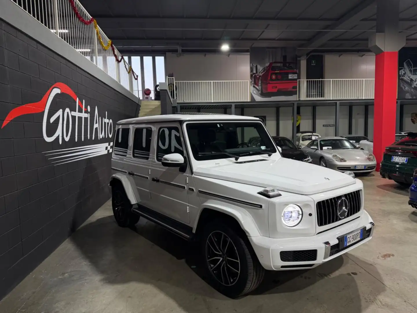 Mercedes-Benz G 400 G400 PREMIUM PLUS TETTO BURMESTER GANCIO MASSAGGIO Blanc - 2