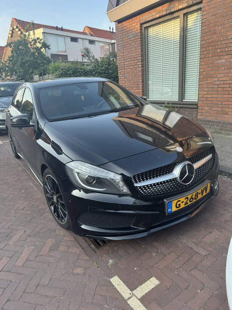 Mercedes-Benz A 200 AMG line | Night Edition | Automaat Zwart - 2