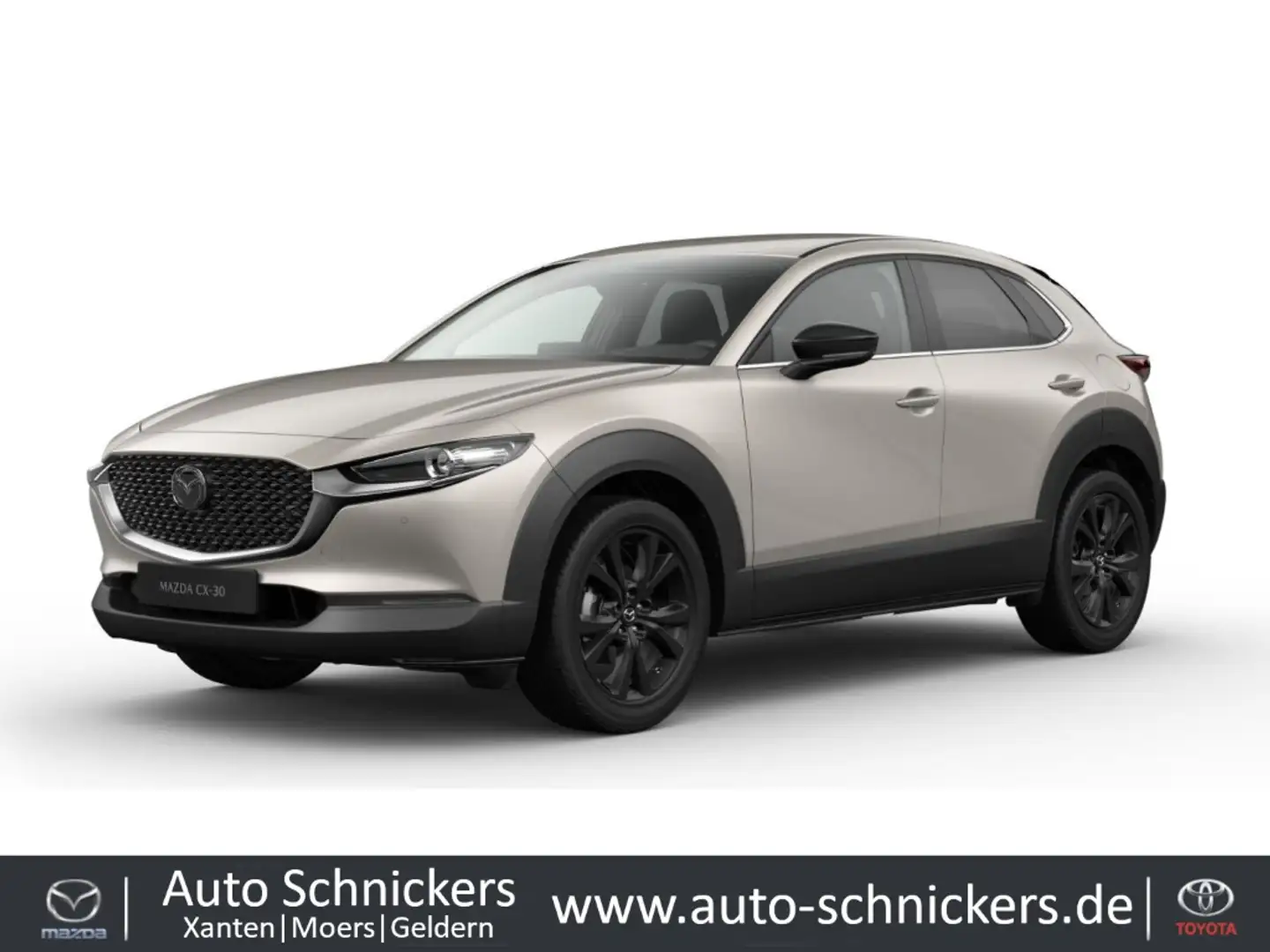 Mazda CX-30 HOMURA+HEAD-UP+KAMERA+LED+CARPLAY+TZ-DEAL!! Beige - 1