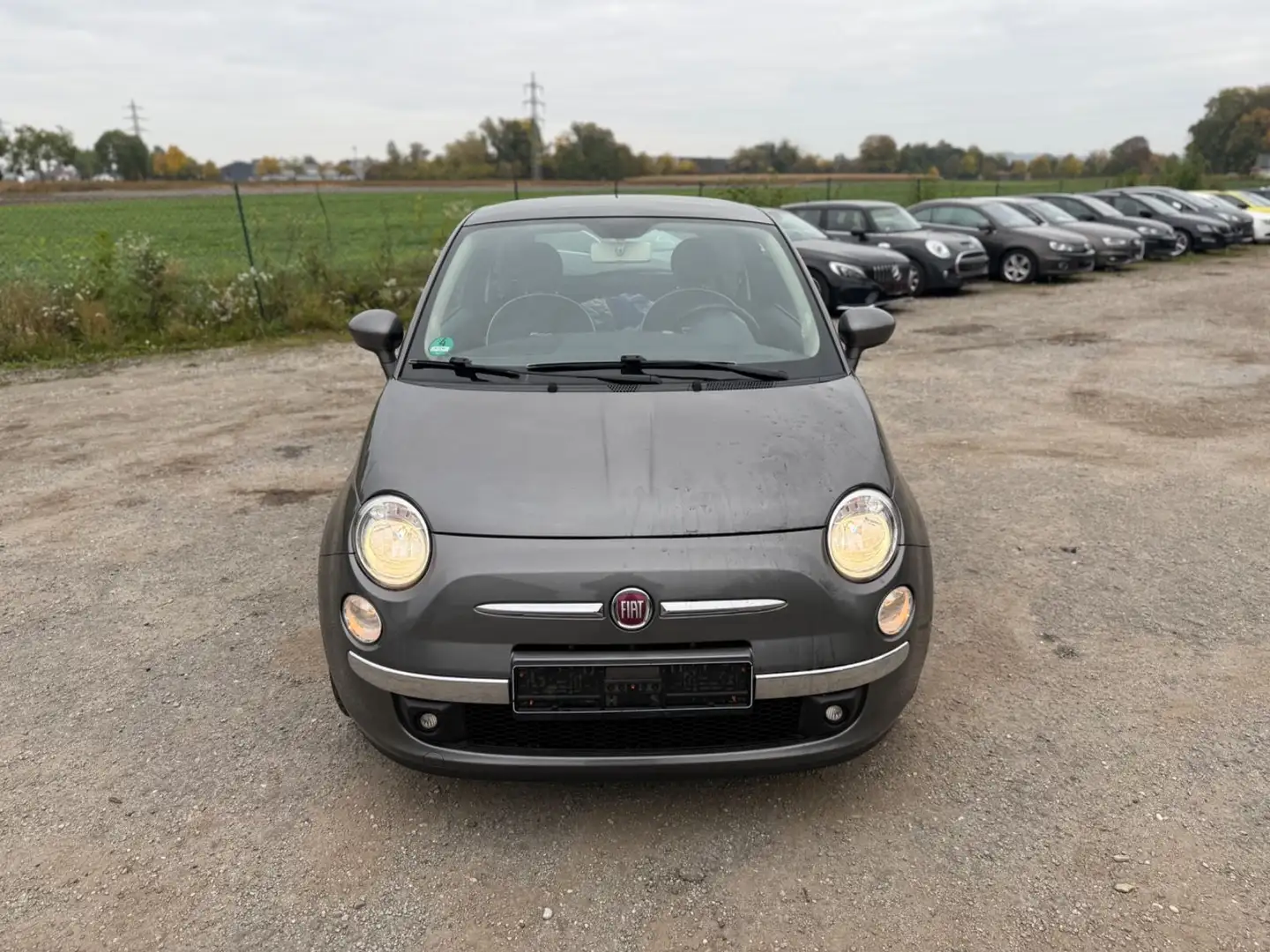 Fiat 500 I Pano I Klima I Garantie Grijs - 2