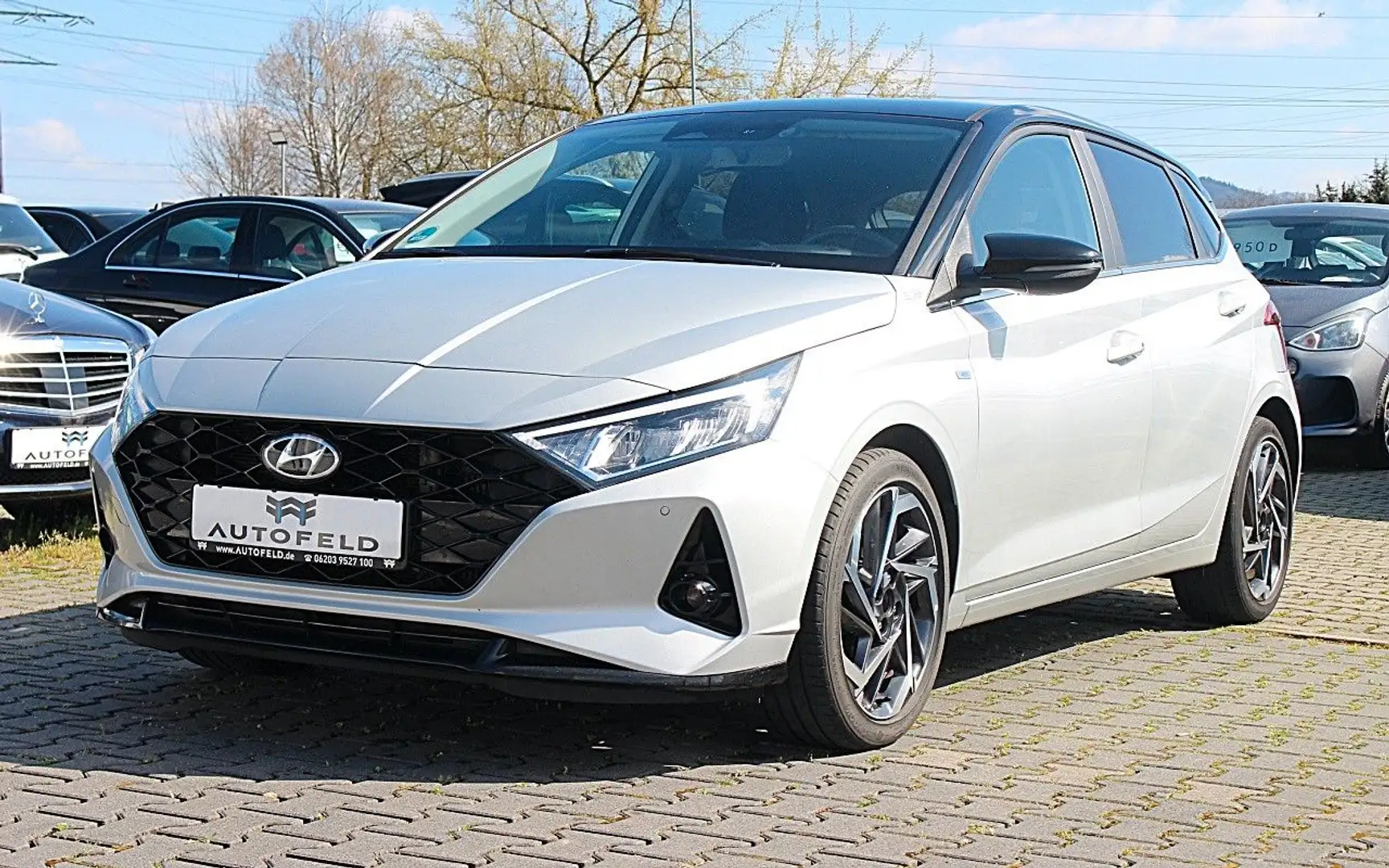 Hyundai i20 1.0 T-GDI DCT Prime/SHEFT/NAVI/CARPLAY/1HD/ Silver - 1