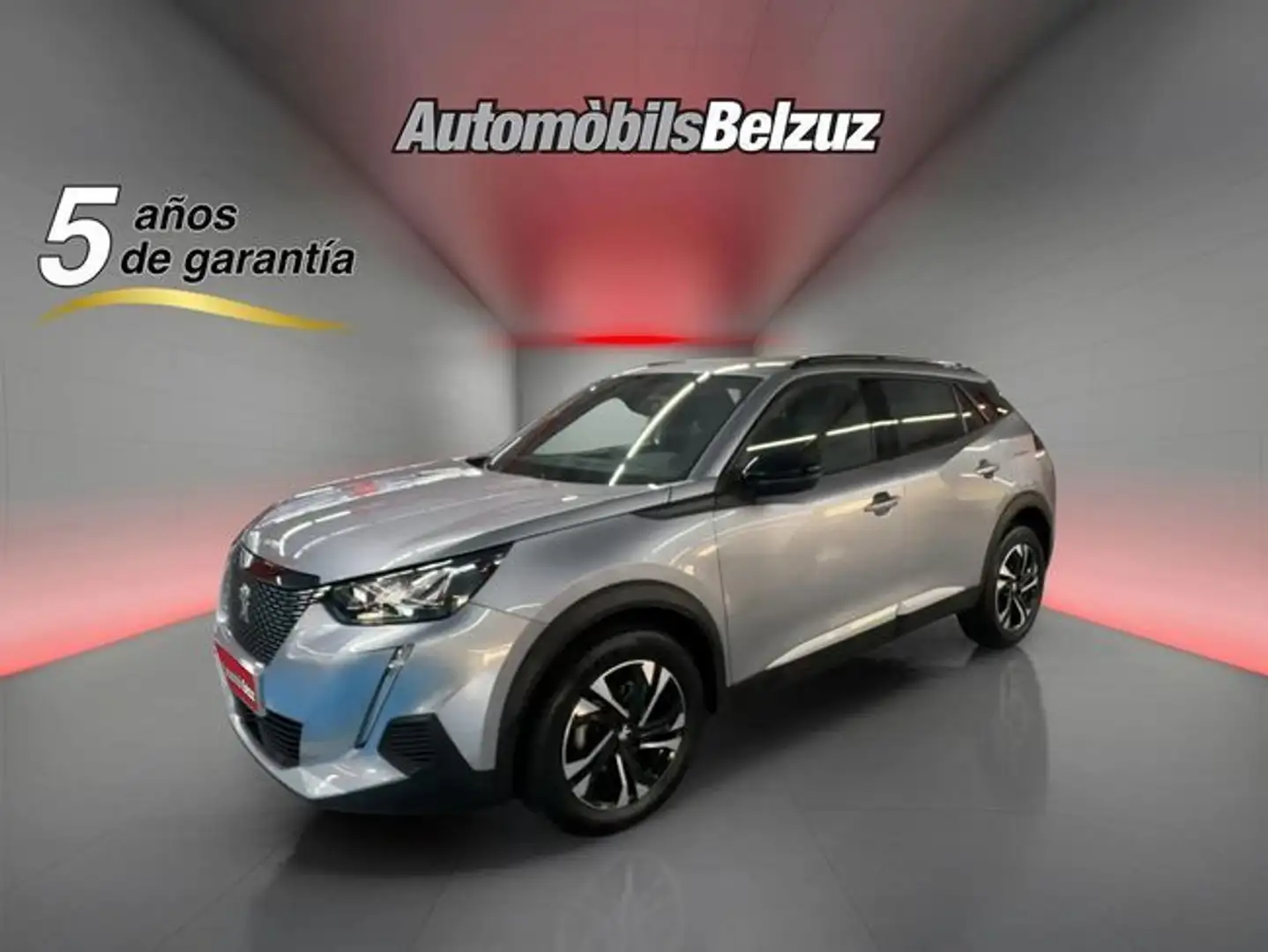 Peugeot 2008 1.2 PureTech S&S Allure 100 Argent - 1