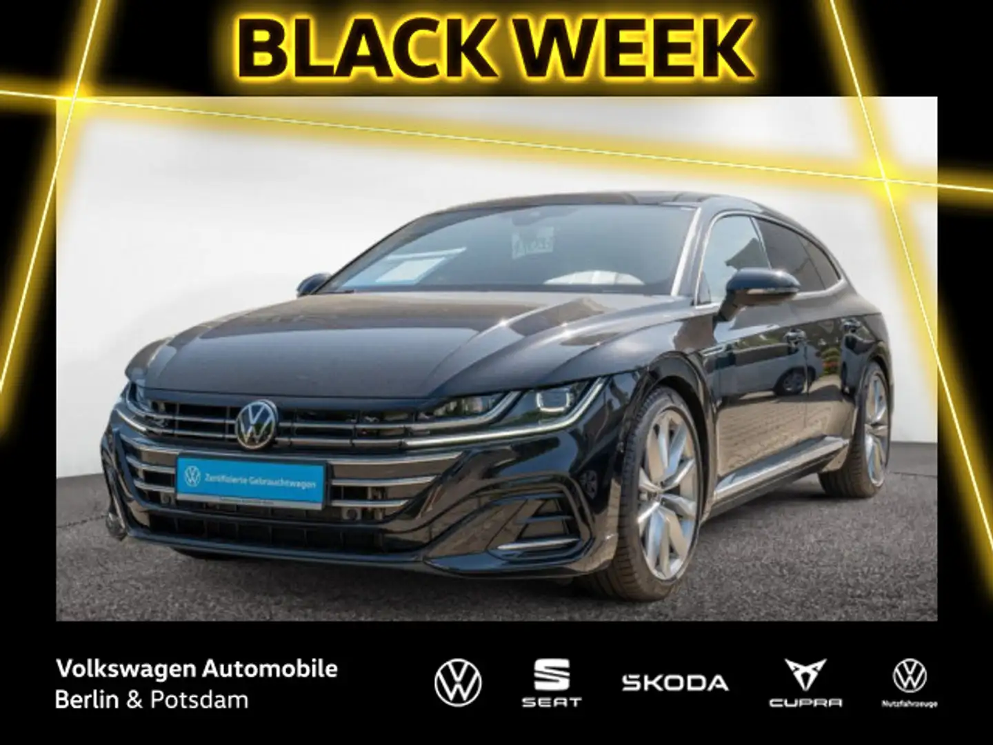 Volkswagen Arteon 1,4 l eHybrid DSG R-Line Schwarz - 1