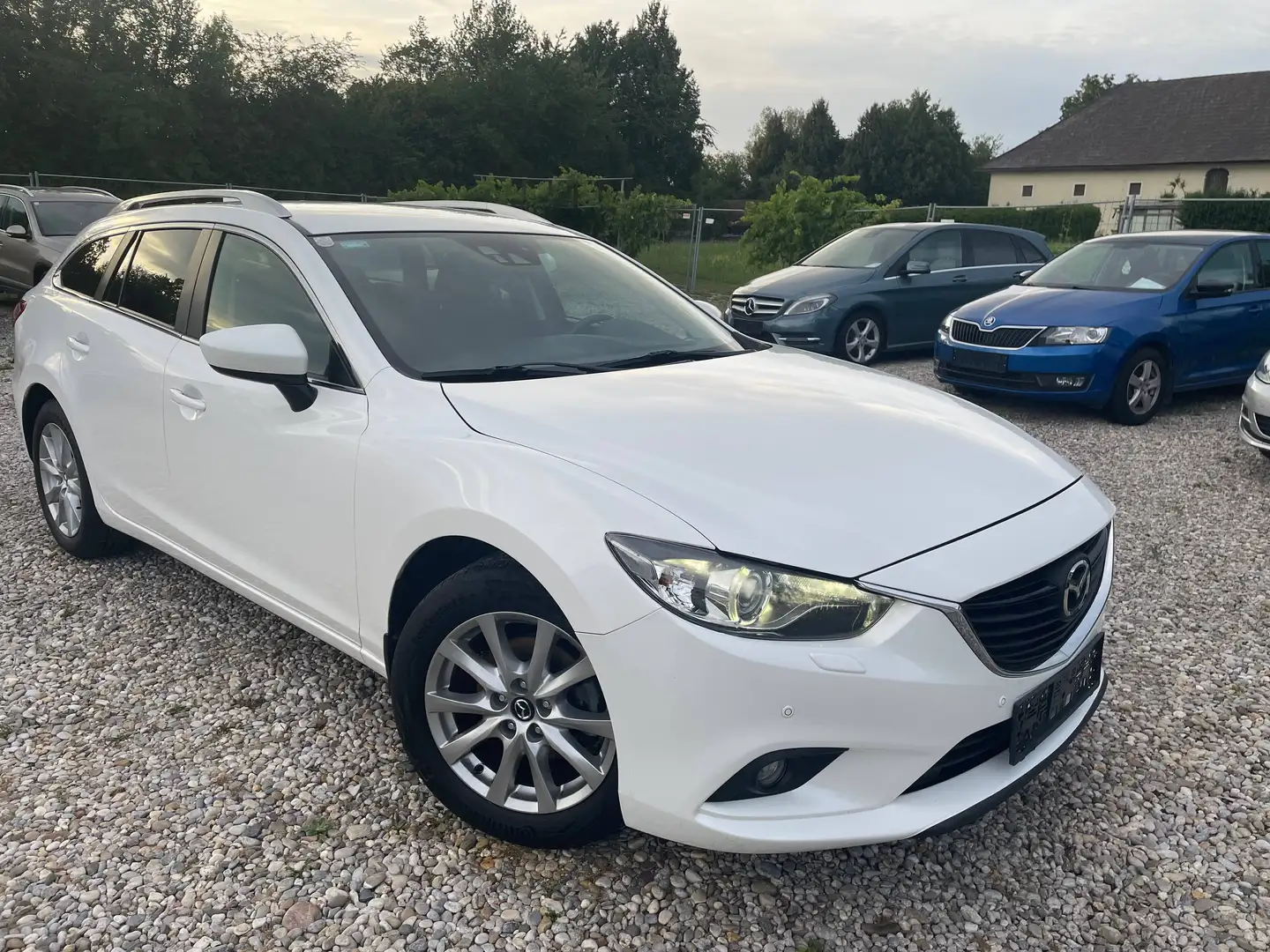 Mazda 6 Prime-Line+pickerl 1/2027+4monat+navigationssyestem Weiß - 1
