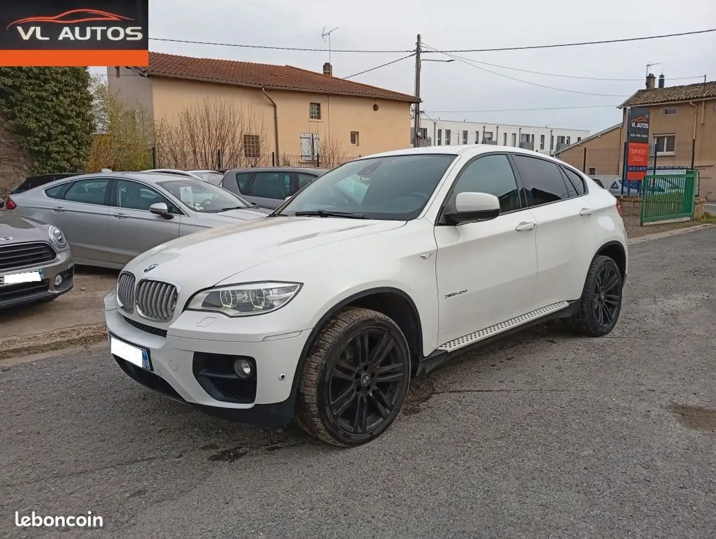 BMW X6 40d 306 cv Pack M Toit ouvrant Caméra de recul et  Blanc - 2
