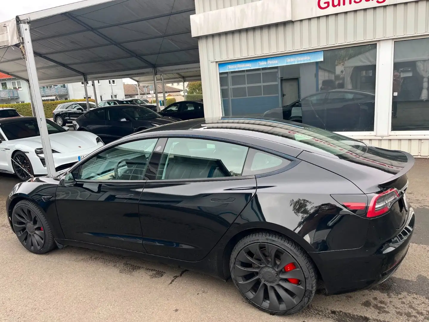Tesla Model 3 Performance noch lange Garantie Schwarz - 2