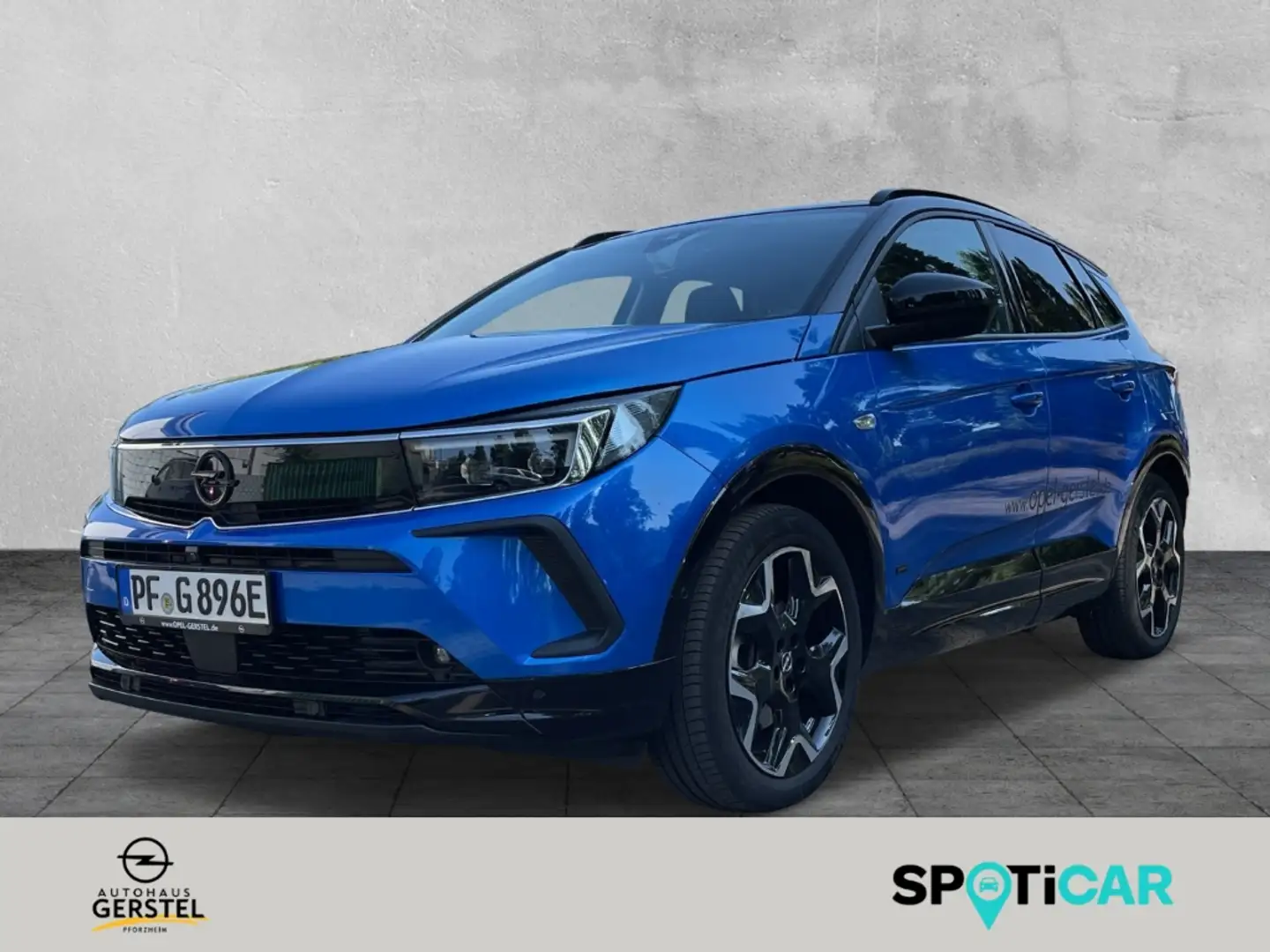 Opel Grandland GS 1.6 Turbo Plug-In-Hybrid 4 NAVI SHZ LED Bleu - 1