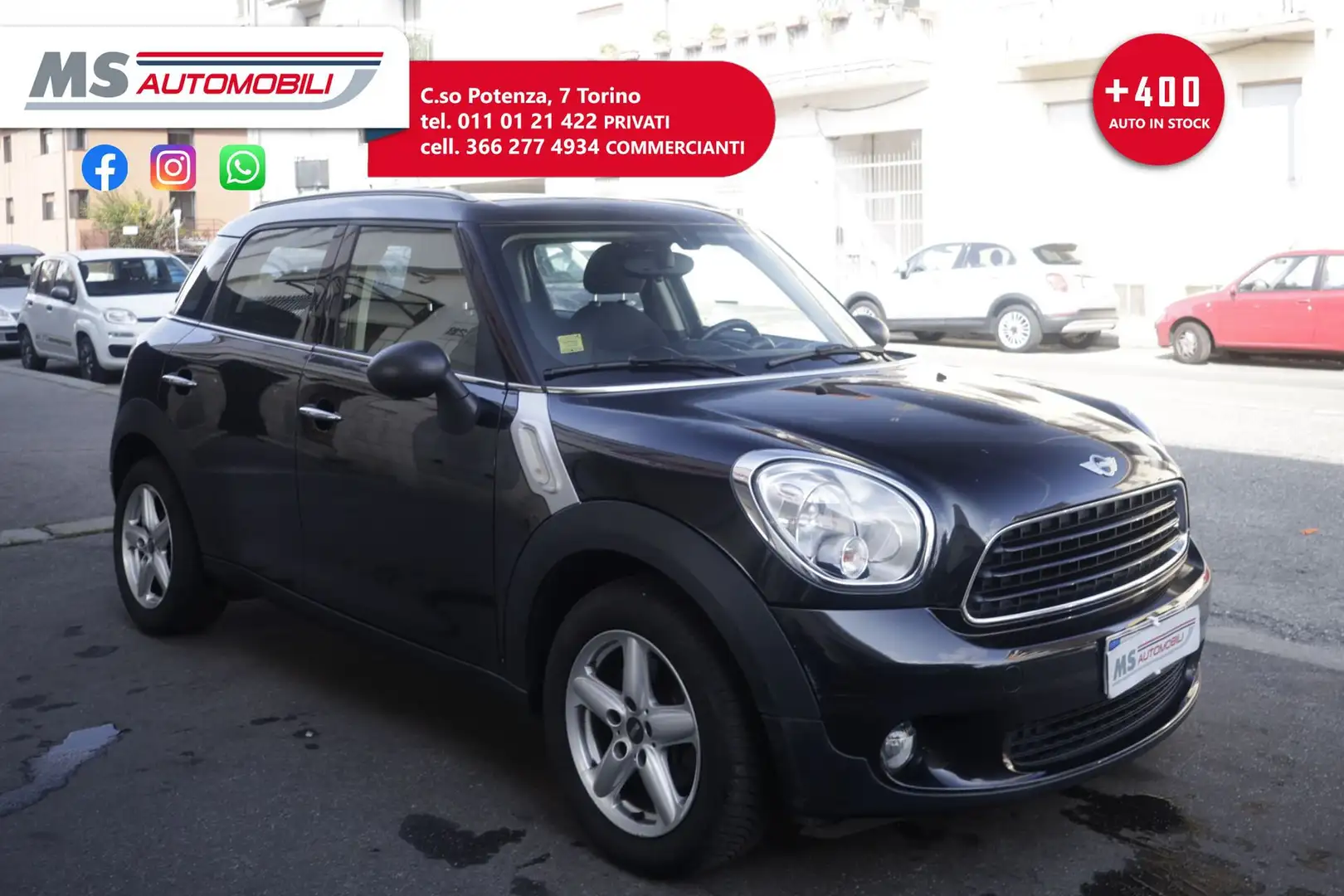 MINI One D Countryman MINI Countryman Mini 1.6 One D Business Countryman Unicoproprietario Negro - 1