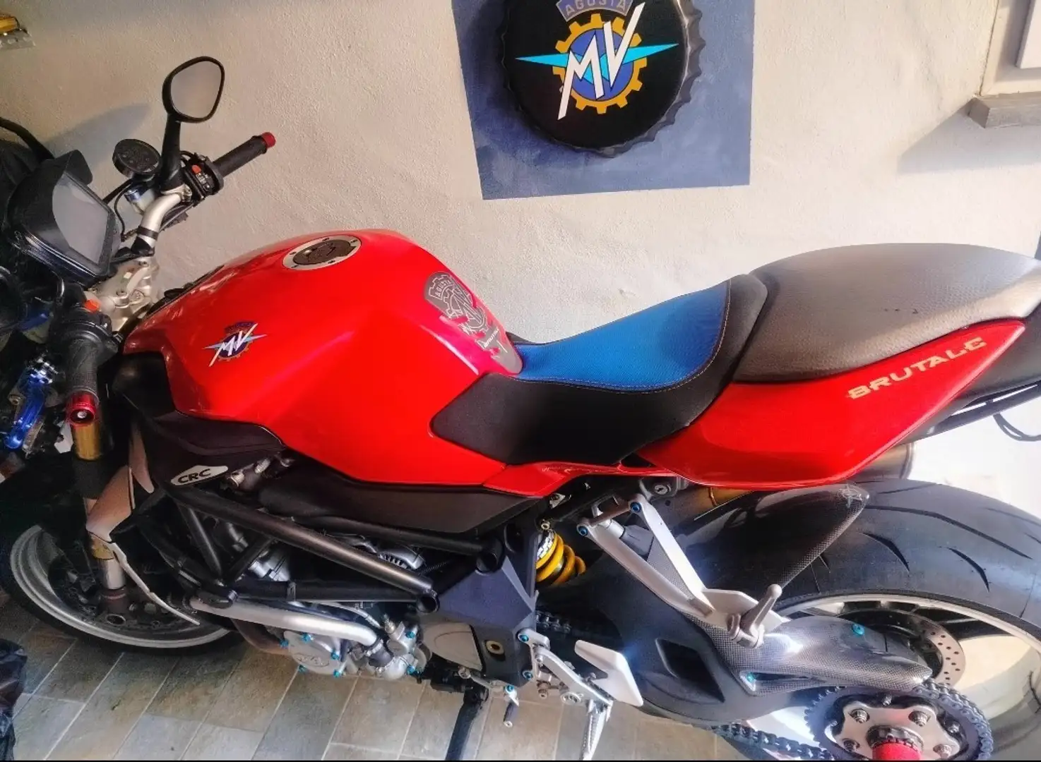 MV Agusta Brutale 910 tenuta benissimo Red - 1