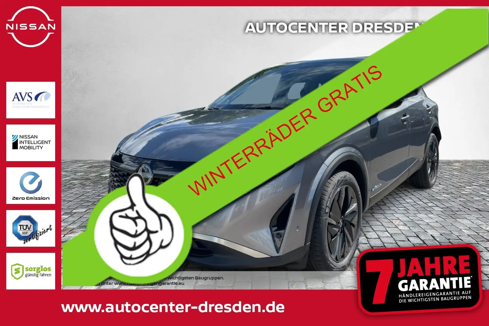 Nissan Qashqai 1.5VC-T e-Power Tekna NAV ACC 360 LED Grijs - 1