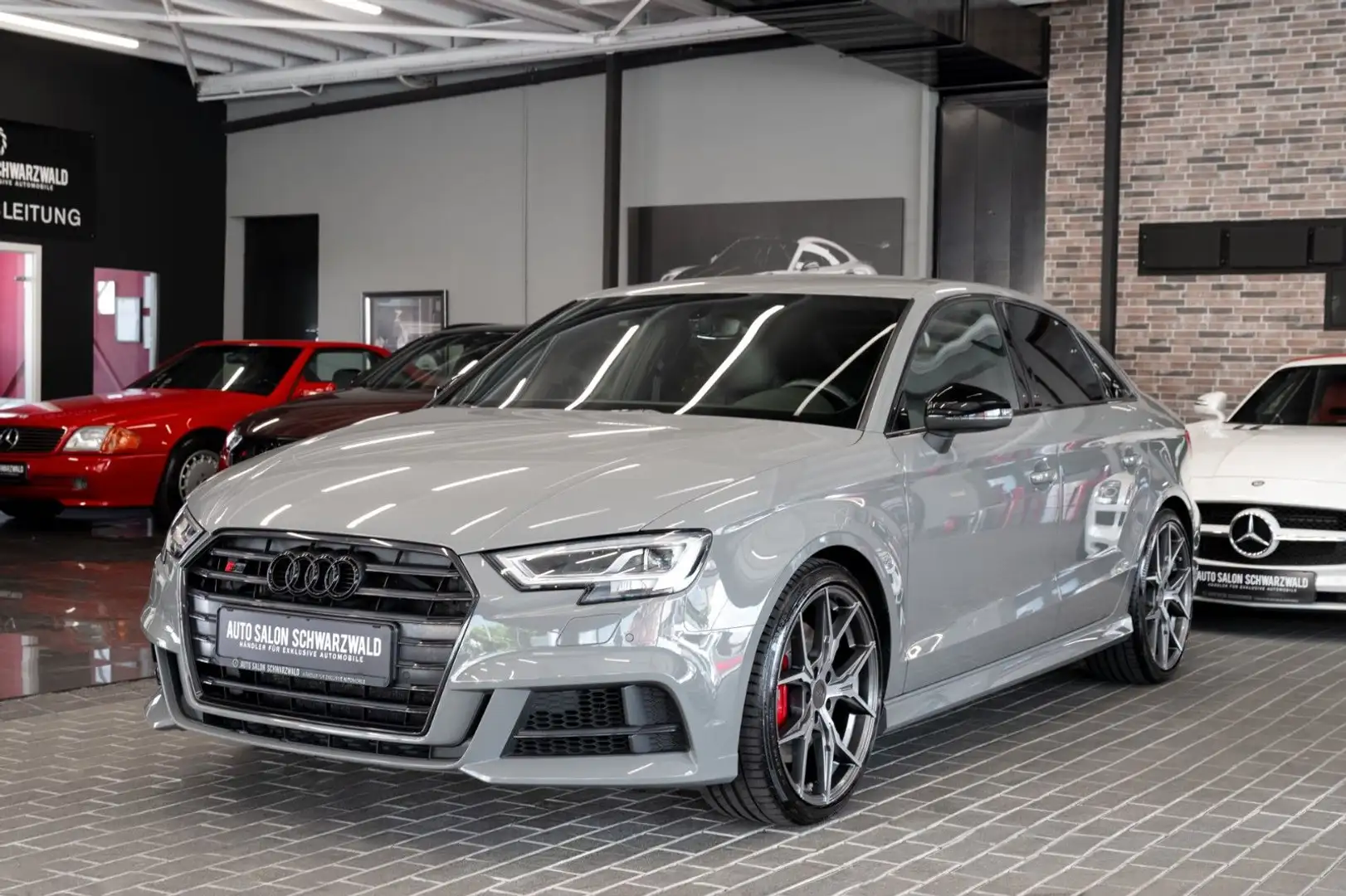 Audi S3 Limousine quatt|RS-SITZE|MATRIX|VIRTUAL|NAVI Grey - 2