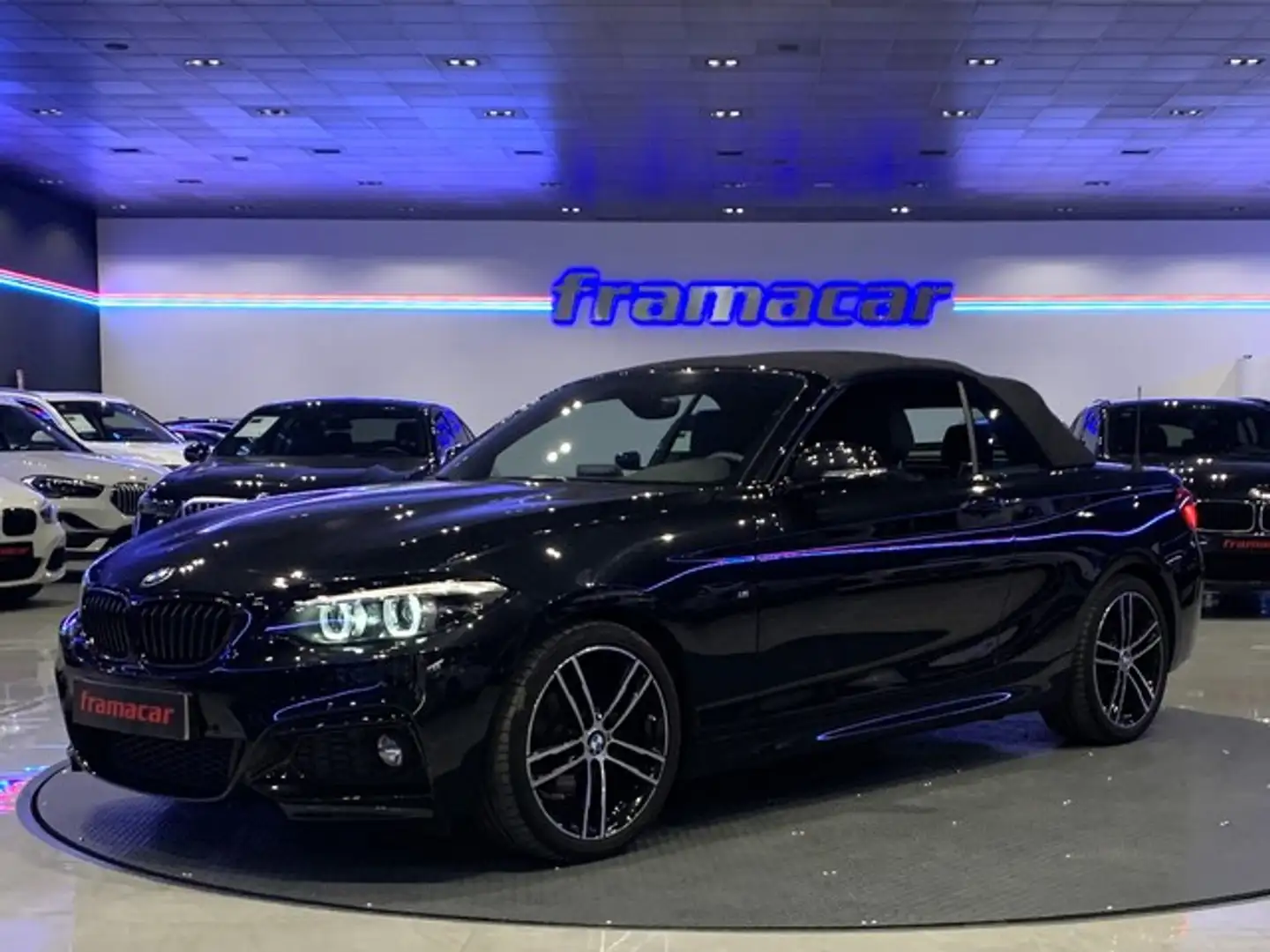 BMW 218 218dA Cabrio Negro - 2