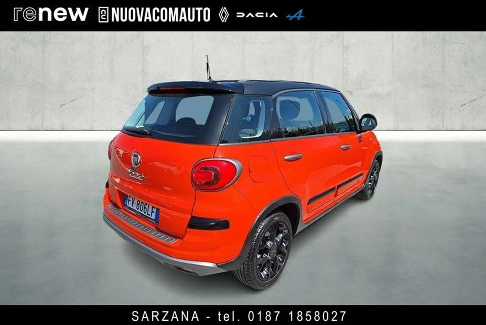 Fiat 500L Cross 1.6 mjt 120cv my19 Оранжевий - 2