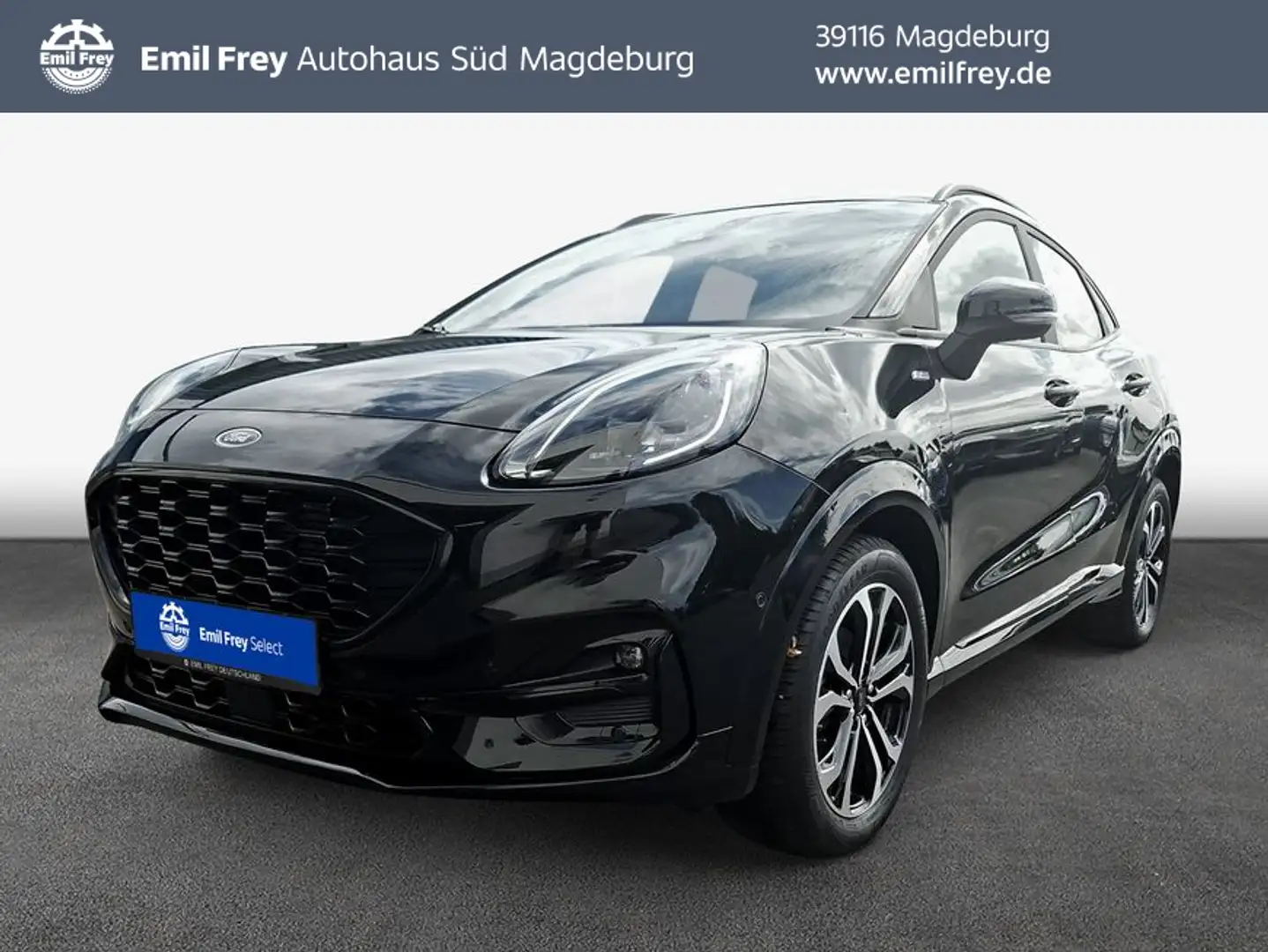 Ford Puma 1.0 EcoBoost Hybrid Aut. ST-LINE X Schwarz - 1