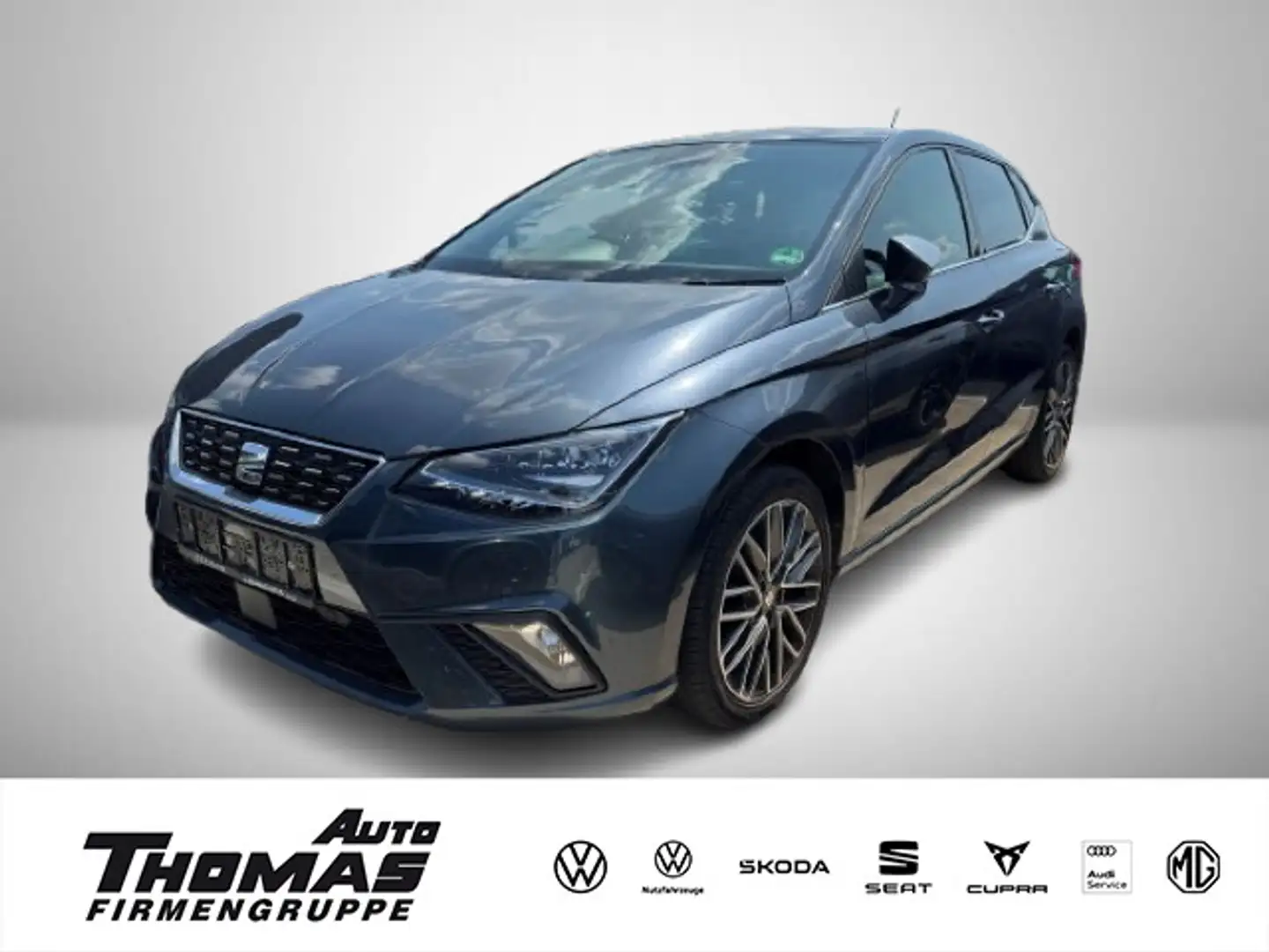 SEAT Ibiza Xcellence Beats 1.0 TSI PANO+NAVI+RFK+LED Grijs - 1