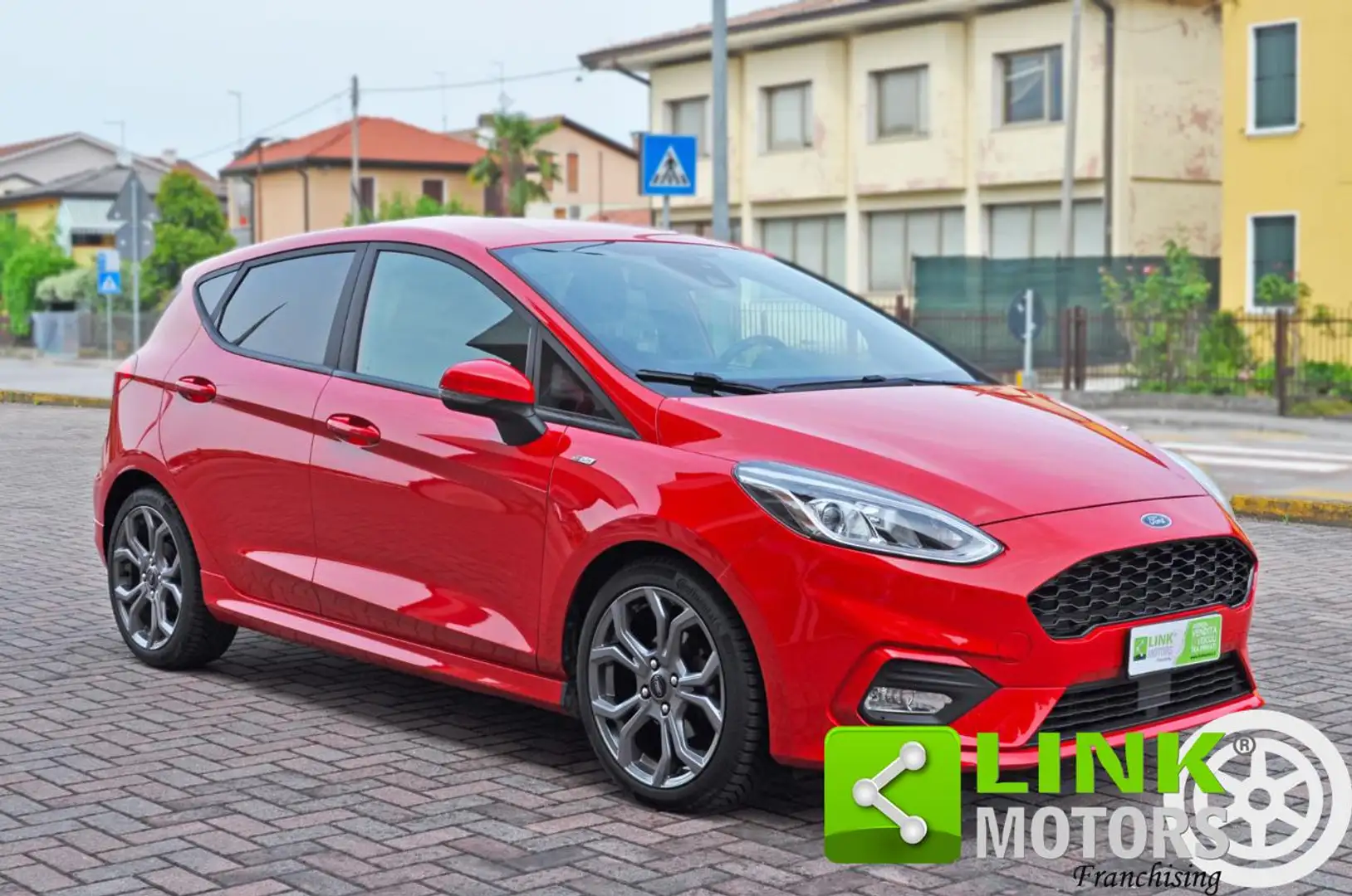 Ford Fiesta 1.0 Ecoboost Hybrid 125 CV 5 porte ST-Line Rosso - 1