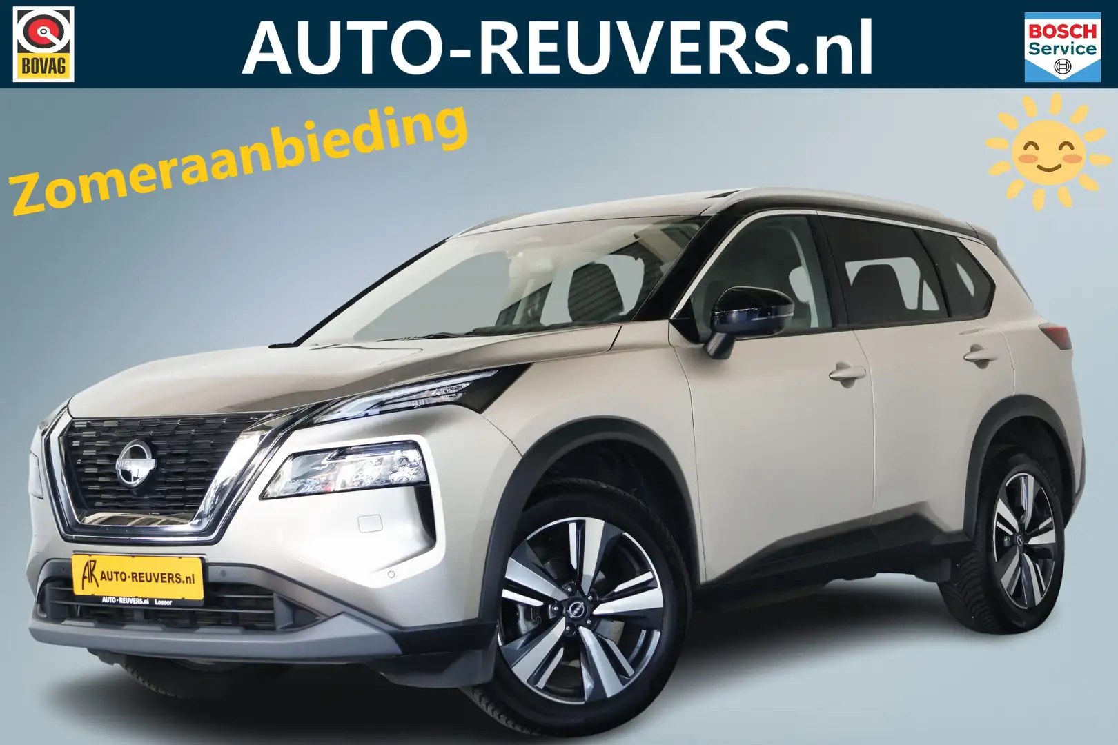 Nissan X-Trail 1.5 MHEV N-Connecta 2000 kg Trekgewicht / Panorama Zilver - 1