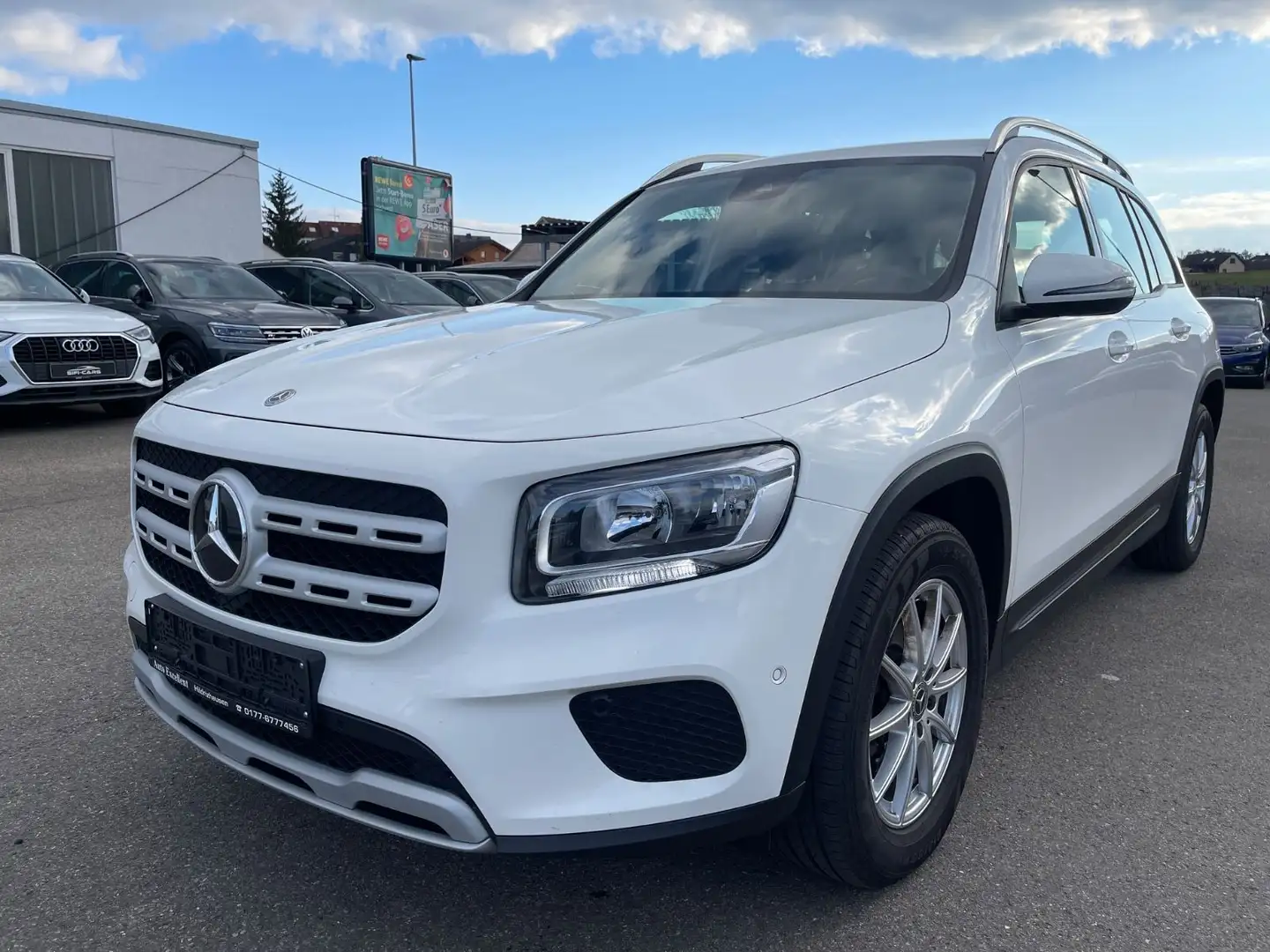 Mercedes-Benz GLB 220 d°NAVI°AHK°ST-HEIZ.°T-LEDER°PDC° Alb - 1