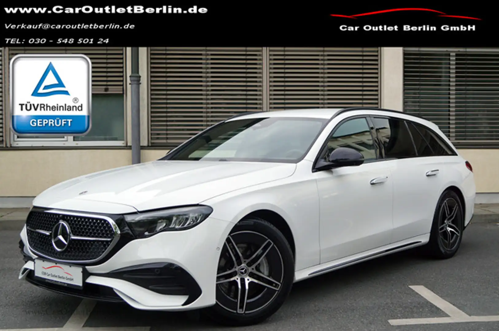 Mercedes-Benz E 200 T AMG Winterpaket Distronic Night Totw T AMG Blanco - 1