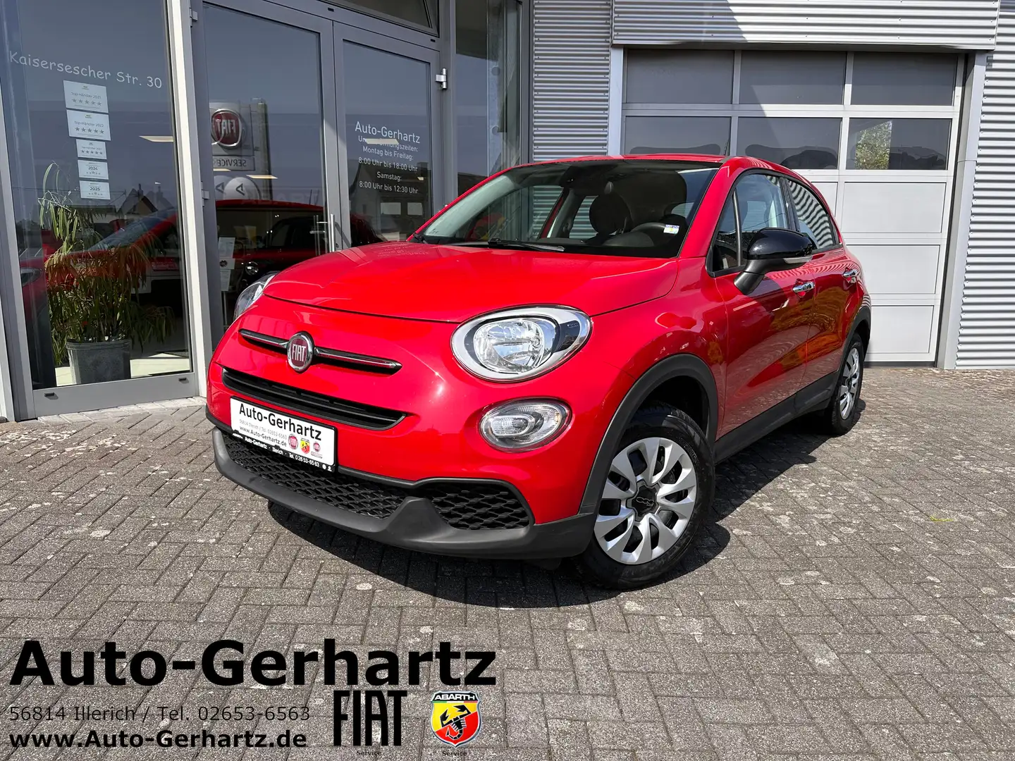 Fiat 500X Urban-Look Klimaanlage/Tempomat/Nichtraucher Rood - 1