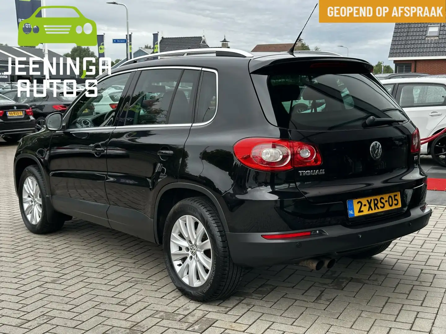 Volkswagen Tiguan 1.4 TSI Highline 4Motion | Trekhaak | LPG Schwarz - 2