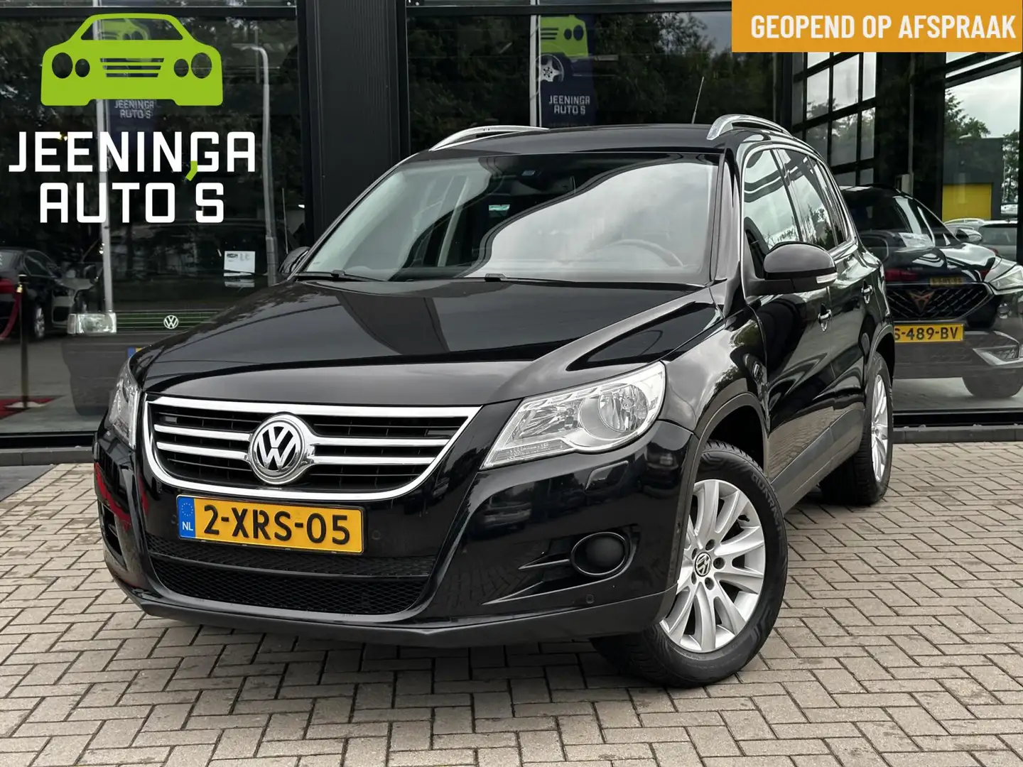 Volkswagen Tiguan 1.4 TSI Highline 4Motion | Trekhaak | LPG Schwarz - 1