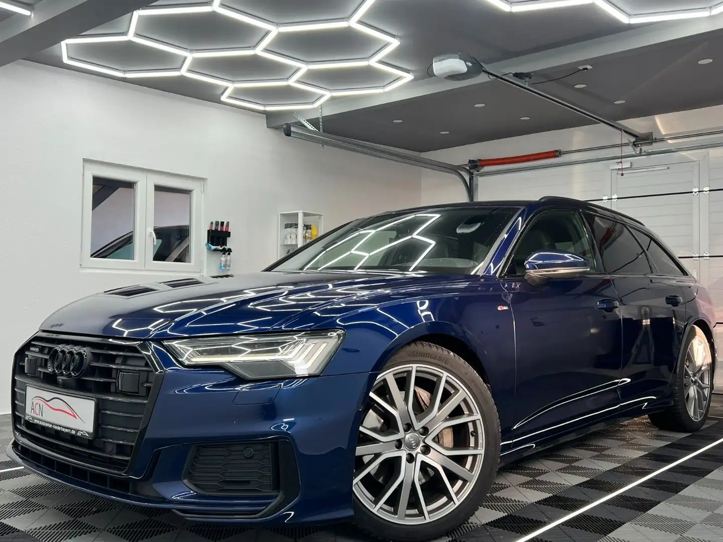 Audi A6 Avant 50 TDI Quattro S-LINE SPORT/NavarraBLAU Blauw - 1