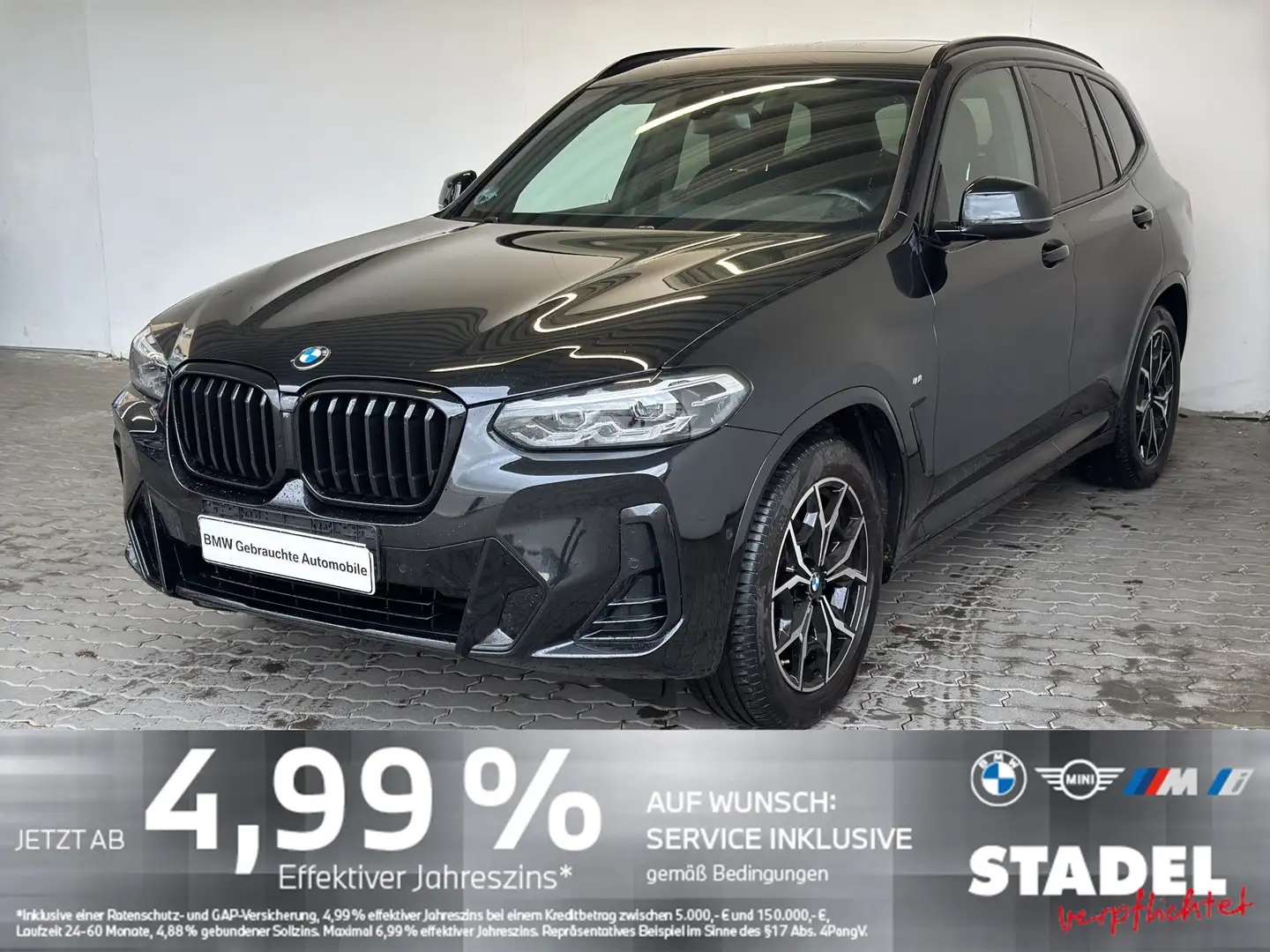 BMW X3 xDrive20i M Sportpaket Schwarz - 1
