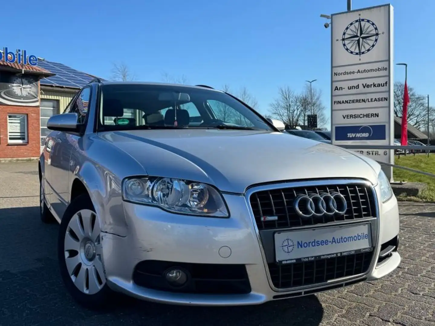 Audi A4 Avant 1.8 T S-line KLIMA Sitzheiz TÜV AU NEU Zilver - 1