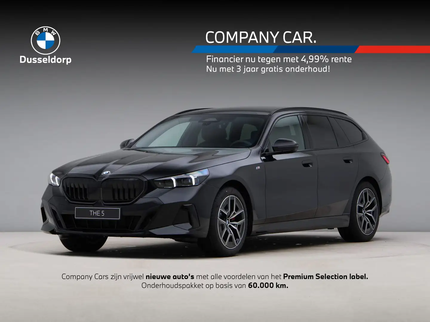BMW 520 5 Serie Touring 520i M Sport Pro Zwart - 1