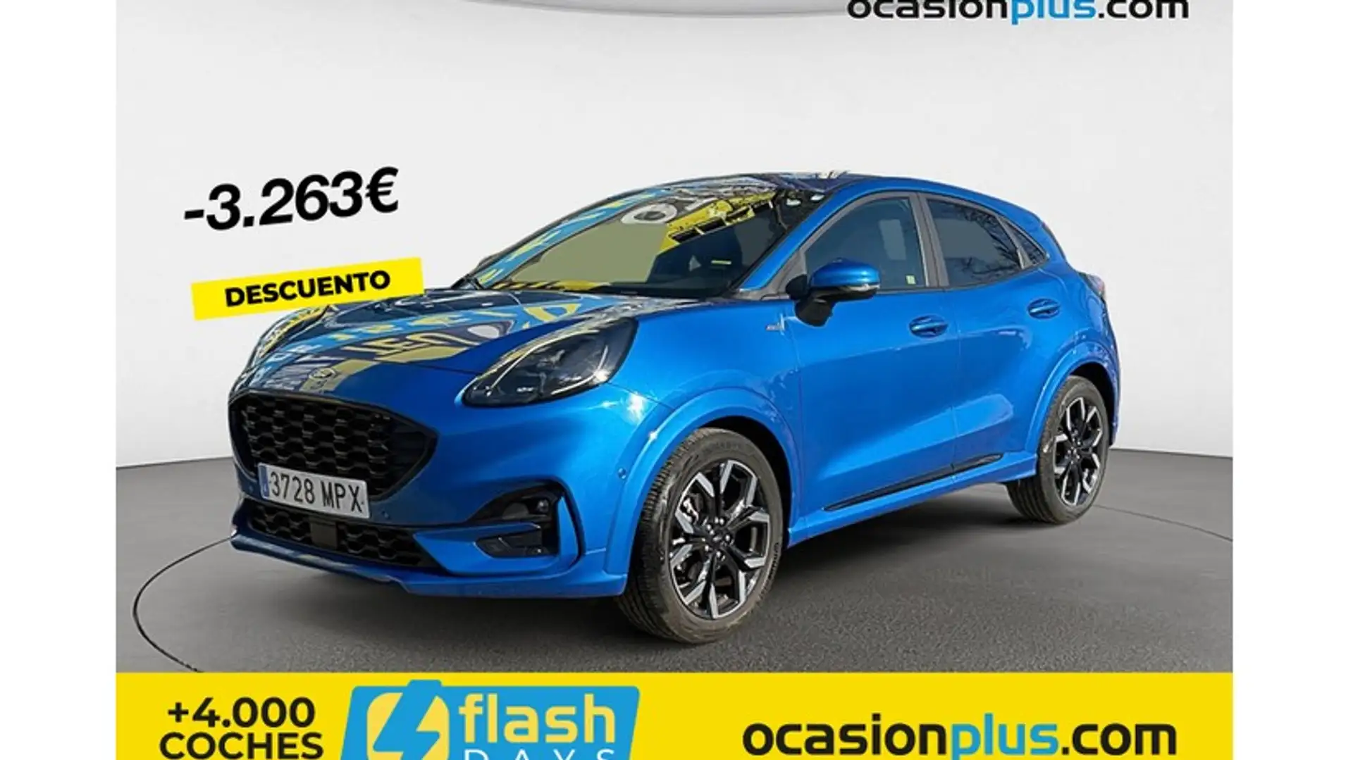 Ford Puma 1.0 EcoBoost MHEV ST-Line X Aut. 155 Azul - 1