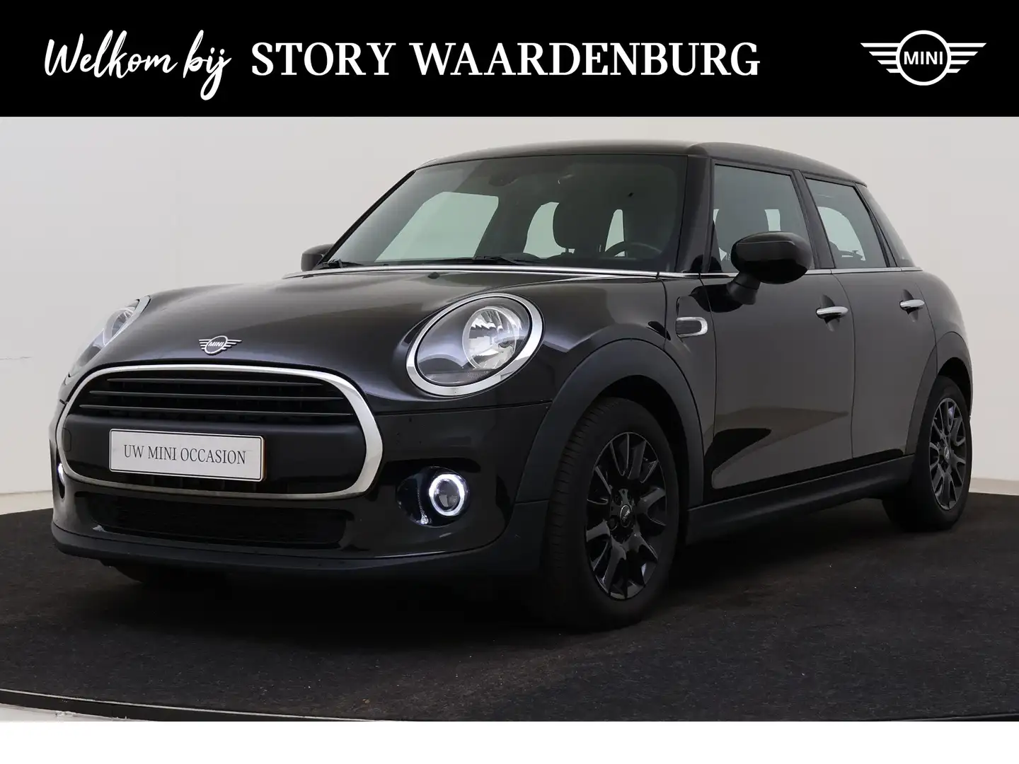 MINI One Hatchback / LED / Navigatie / Airconditioning / Cr Zwart - 1