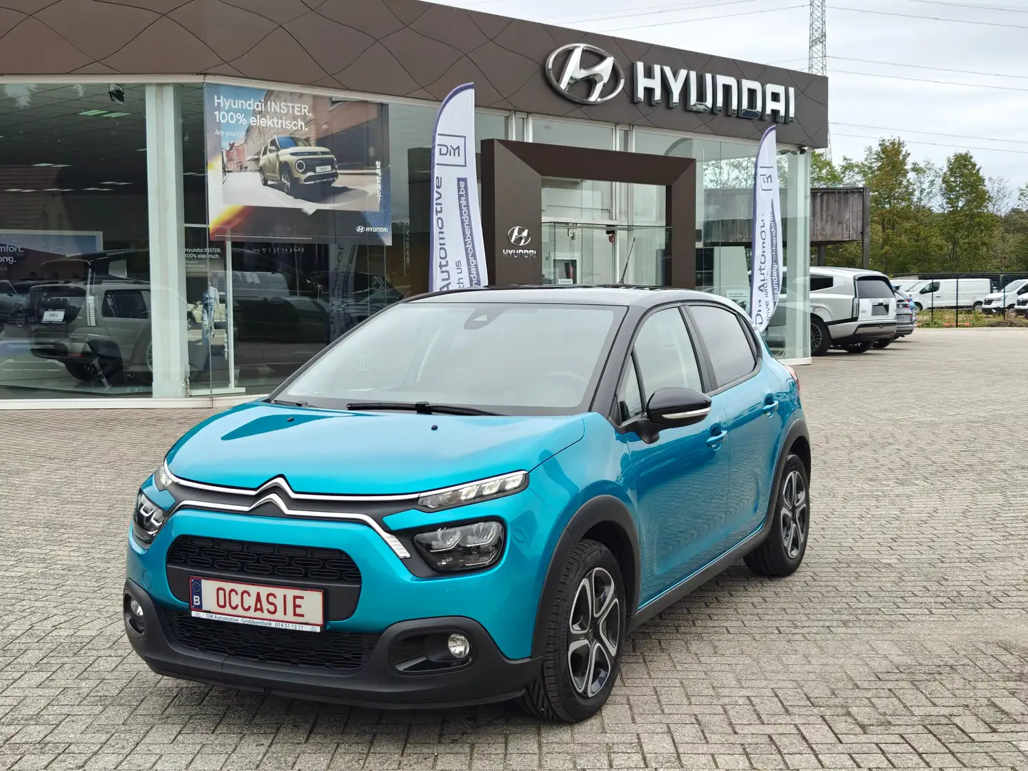Citroen C3 C3 FEEL *Navi *1e eig *Android *Apple *Auto airco Blauw - 1